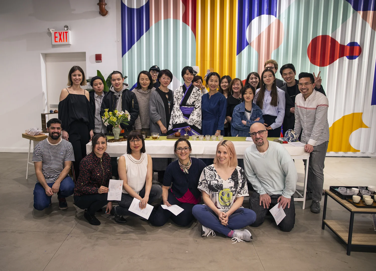 Tea Ceremony at Wix, photographed by Yotam Kellner