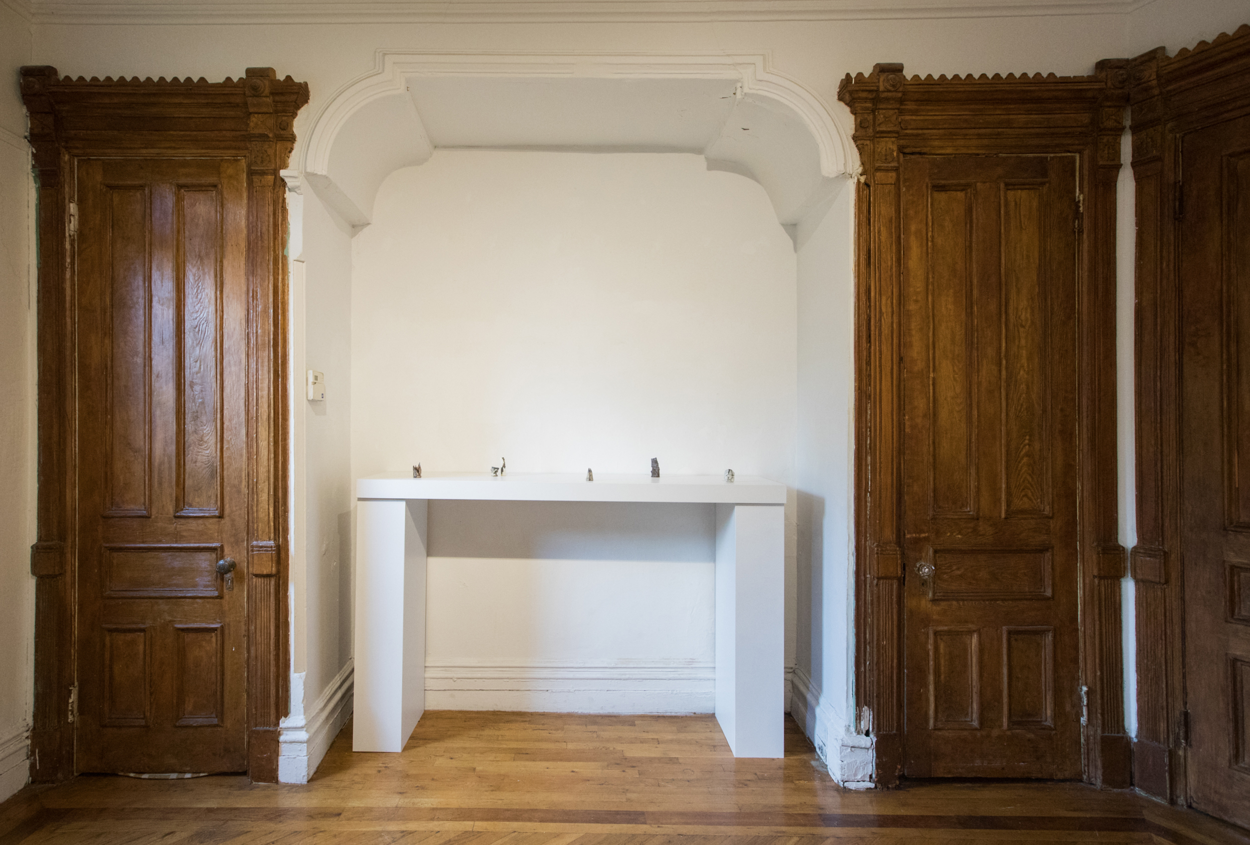 Jisook Kim & Hilda Shen: Orogenies installation view. Photograph by Nadia Peichao Lin. © Jisook Kim and Hilda Shen, courtesy Fou Gallery.