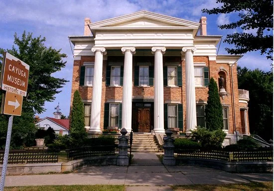 Cayuga Museum of Art. Courtesy Fou Gallery. 卡尤加历史与艺术博物馆,致谢否画廊.
