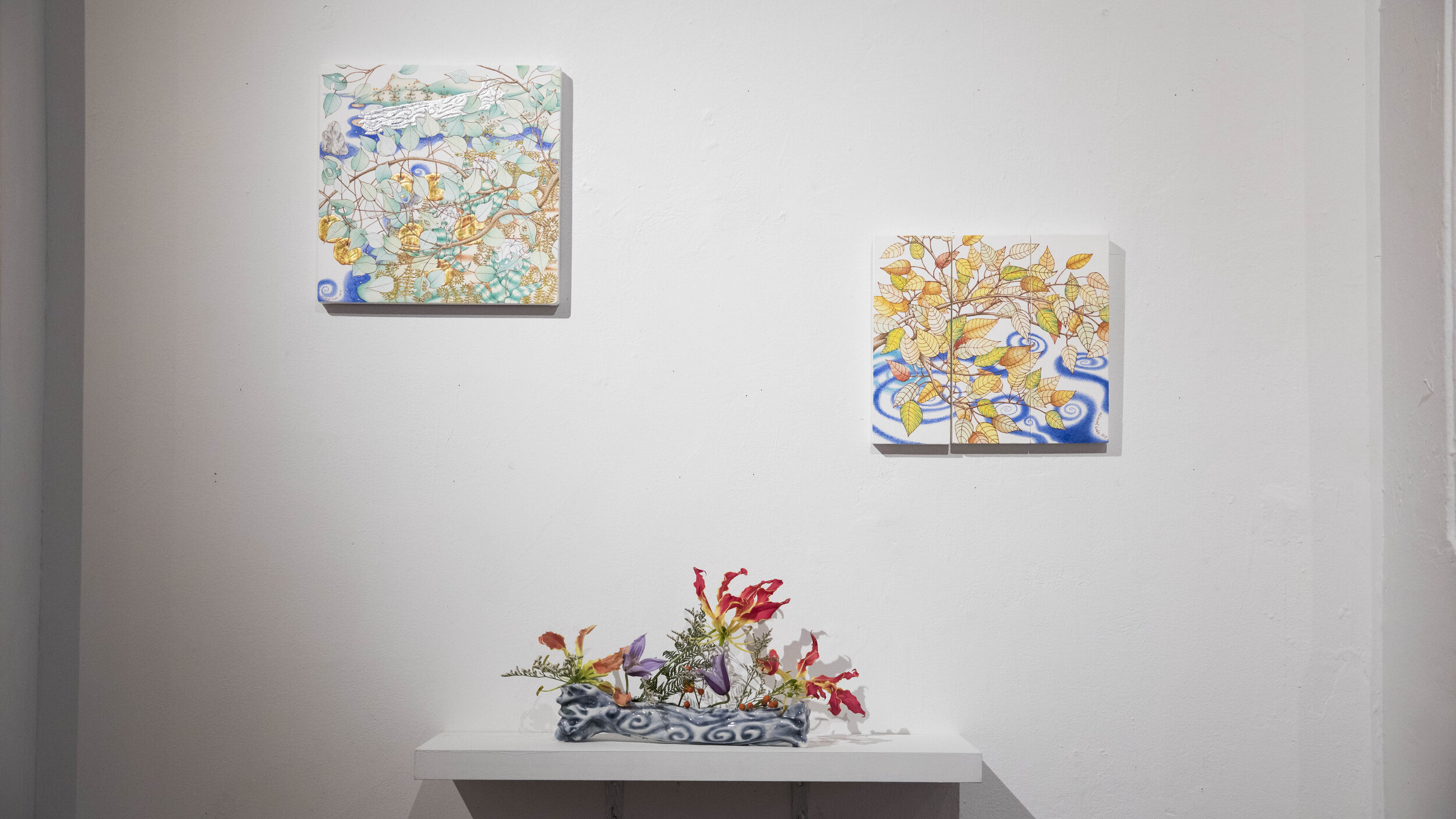Micheal Eade: past is present is future installation view. Photograph by Nadia Peichao Lin. © Micheal Eade, courtesy Fou Gallery.