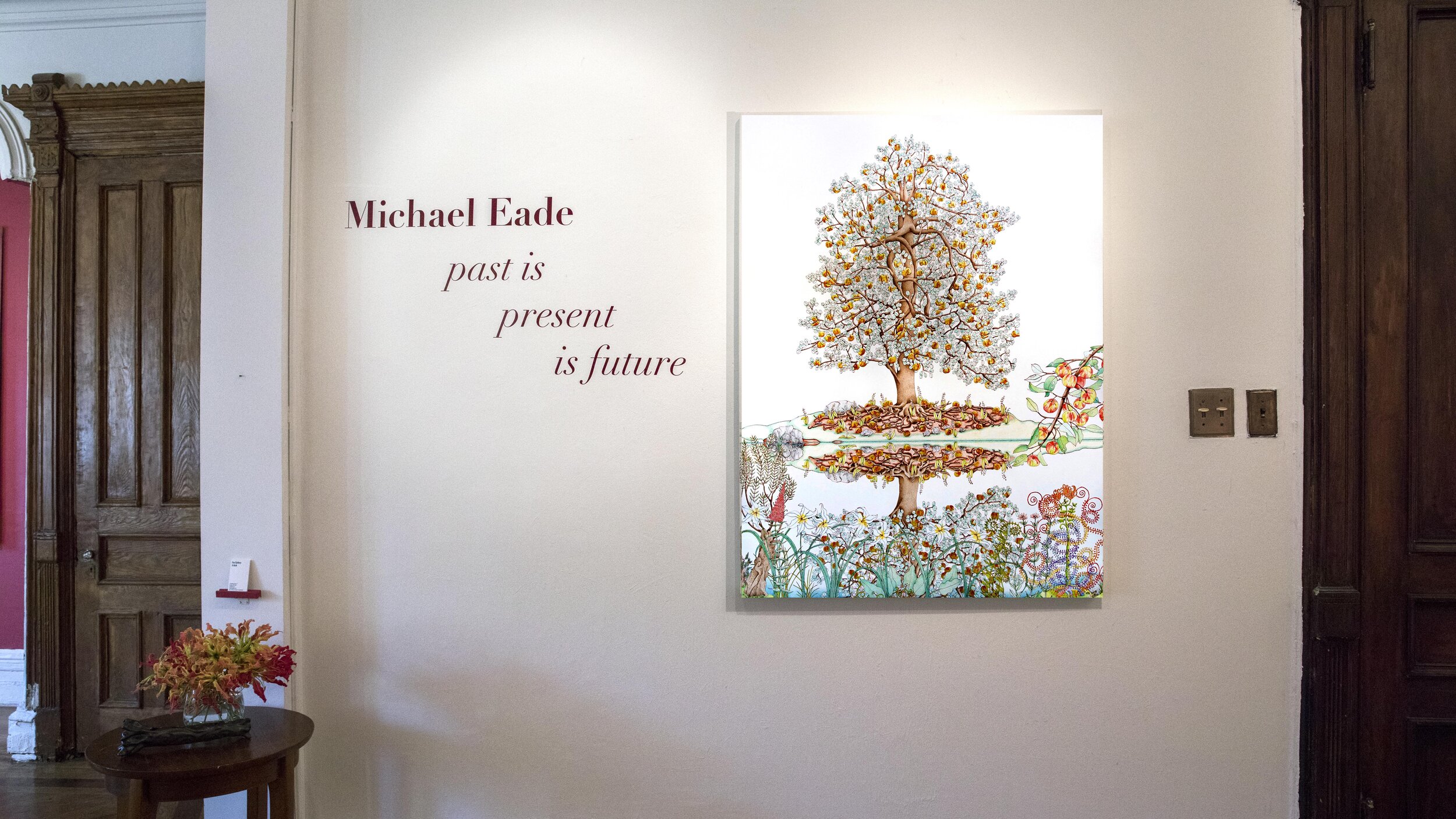 Micheal Eade: past is present is future installation view. Photograph by Nadia Peichao Lin. © Micheal Eade, courtesy Fou Gallery.