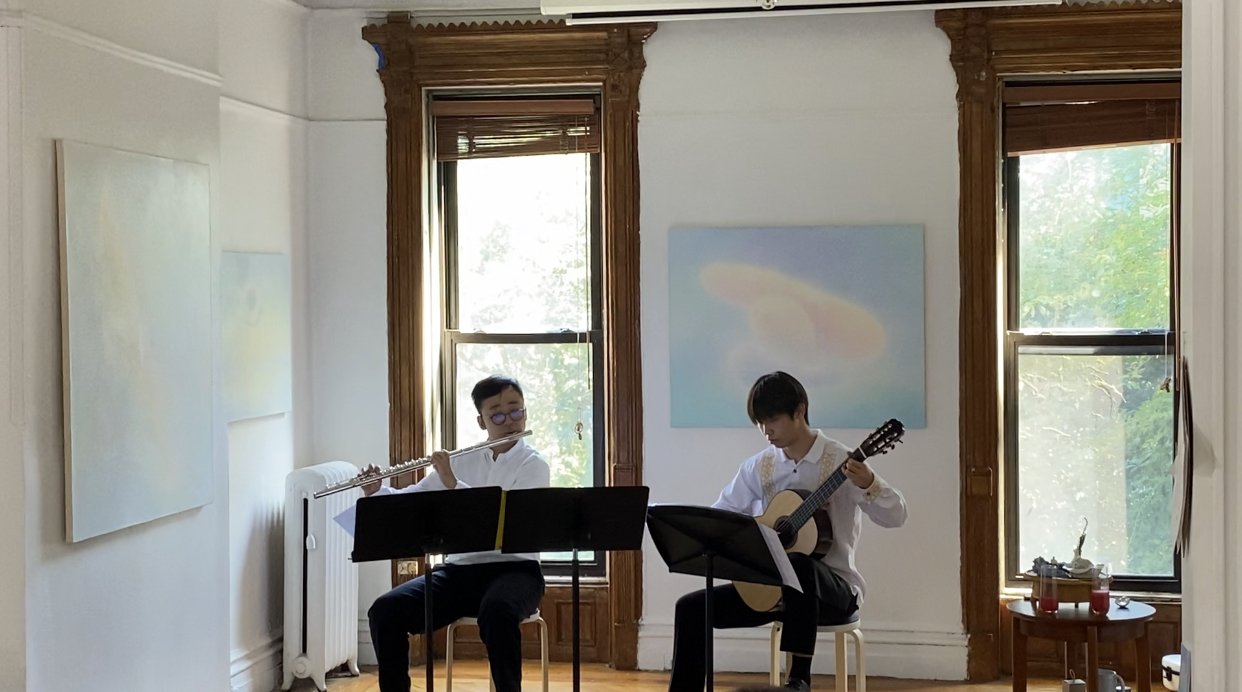  Toward The Sea Recital on August 20th, 2022. Photo by Barbara Song, courtesy of Fou Gallery 