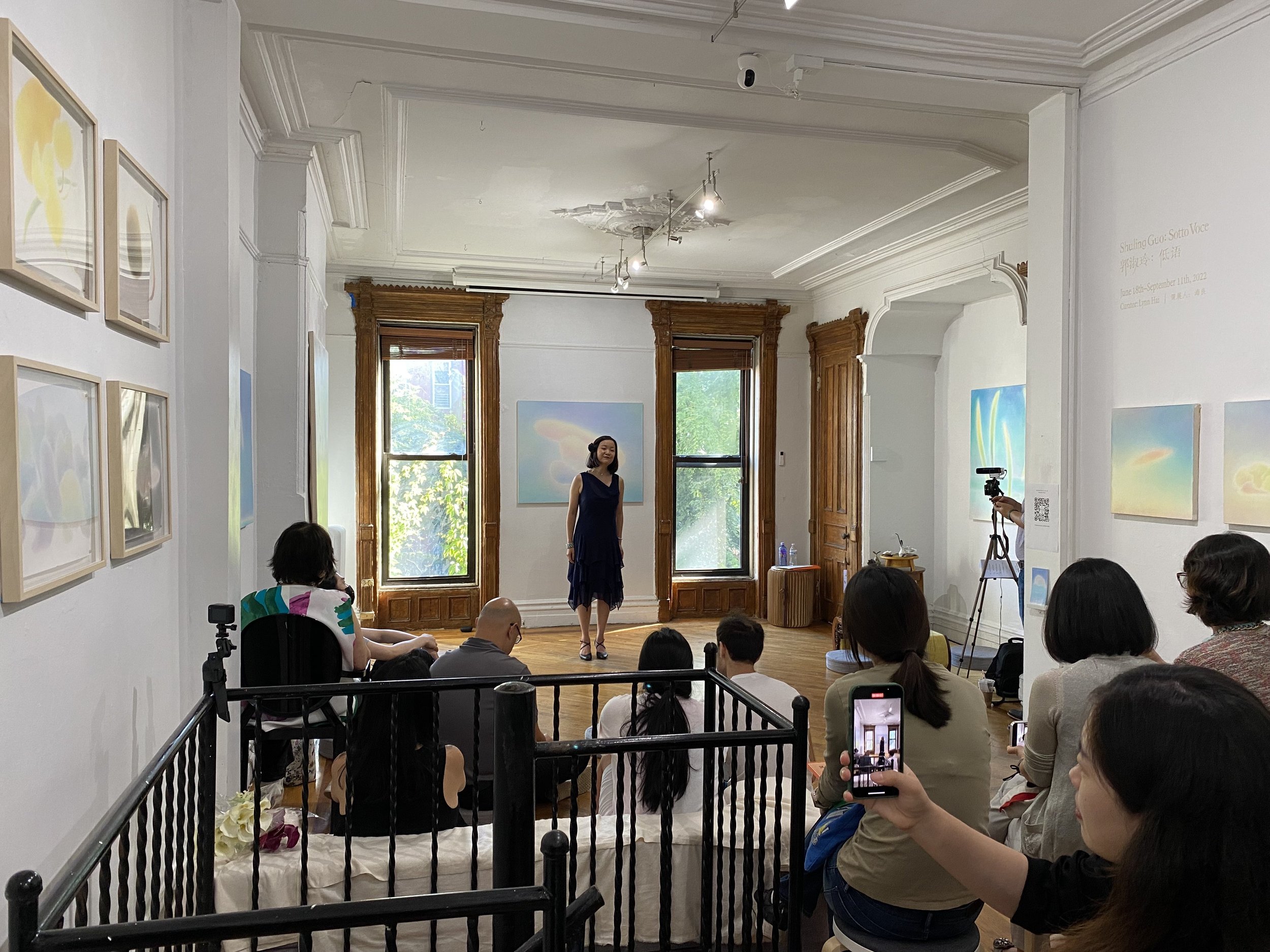  Classical Voice Performance on September 10th, 2020. Photo by Barbara Song, courtesy of Fou Gallery  