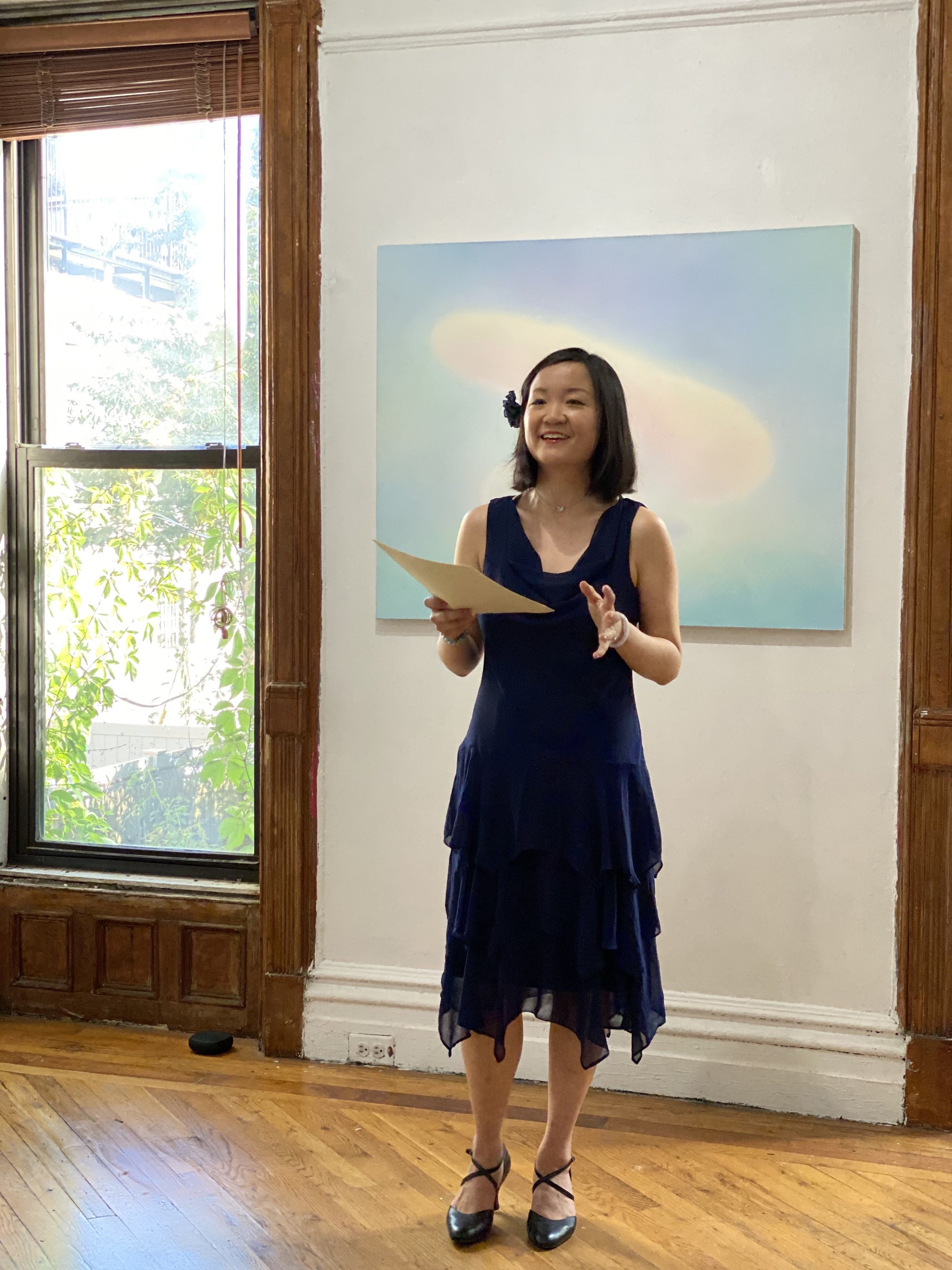  Classical Voice Performance on September 10th, 2020. Photo by Barbara Song, courtesy of Fou Gallery  