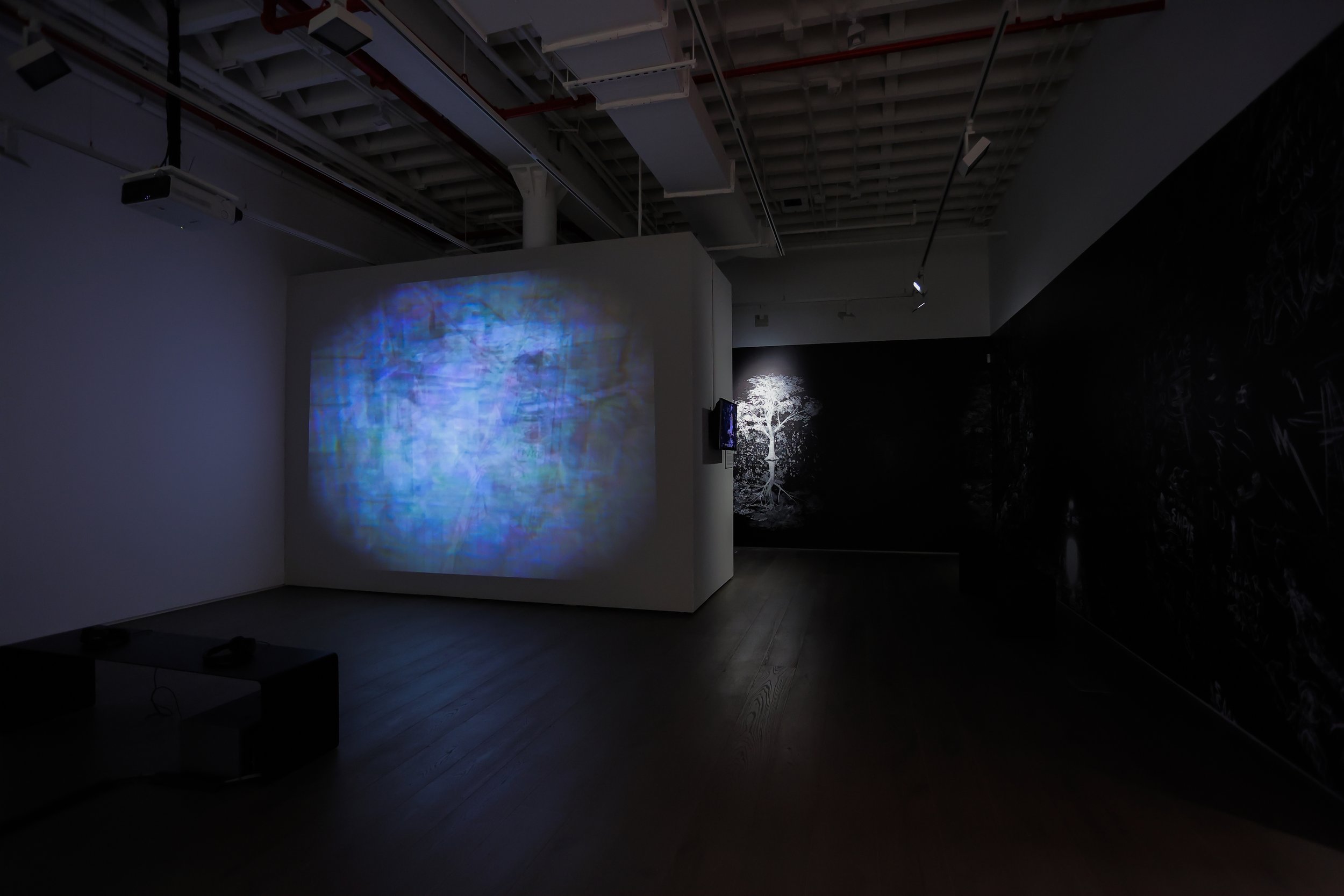   Hsin-Chien Huang: The Data We Called Home  installation view, photo by the artist’s studio. ©Hsin-Chien Huang, Courtesy of Fou Gallery 
