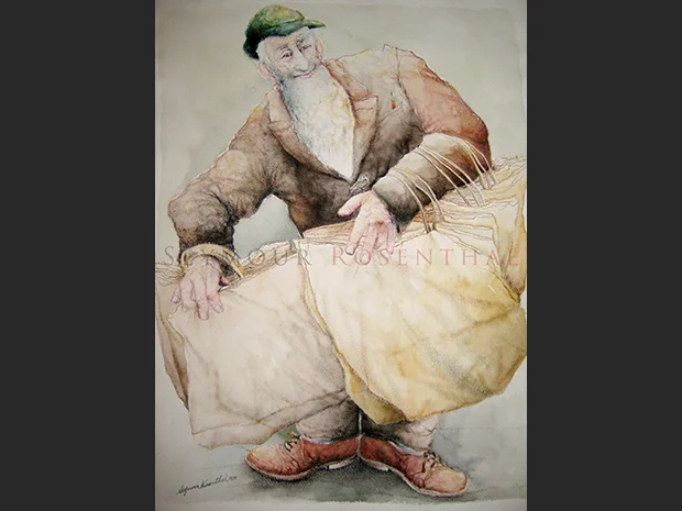 Shopping Bag Man