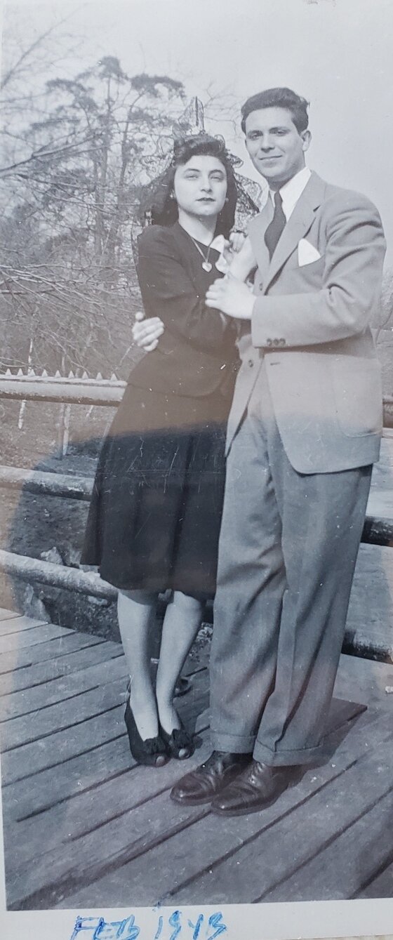 Seymour and his Beloved Wife Frances - 1943