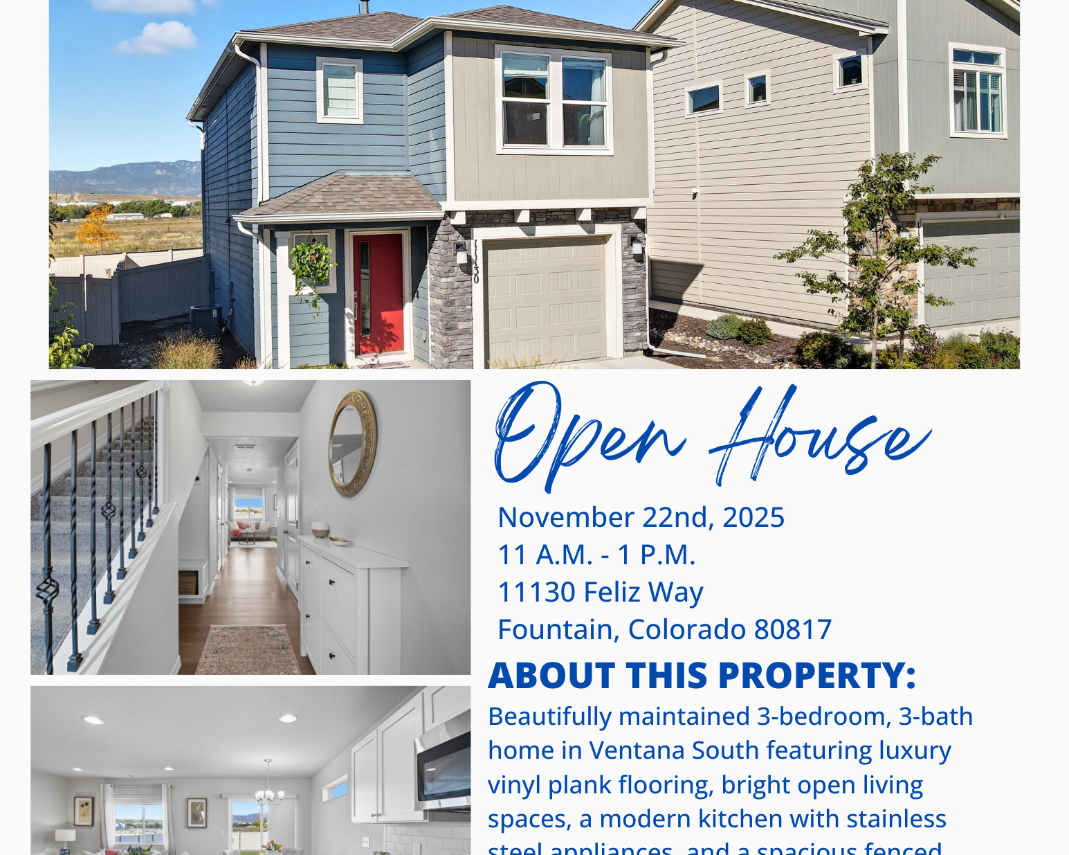 Open House- 11130 Feliz Way