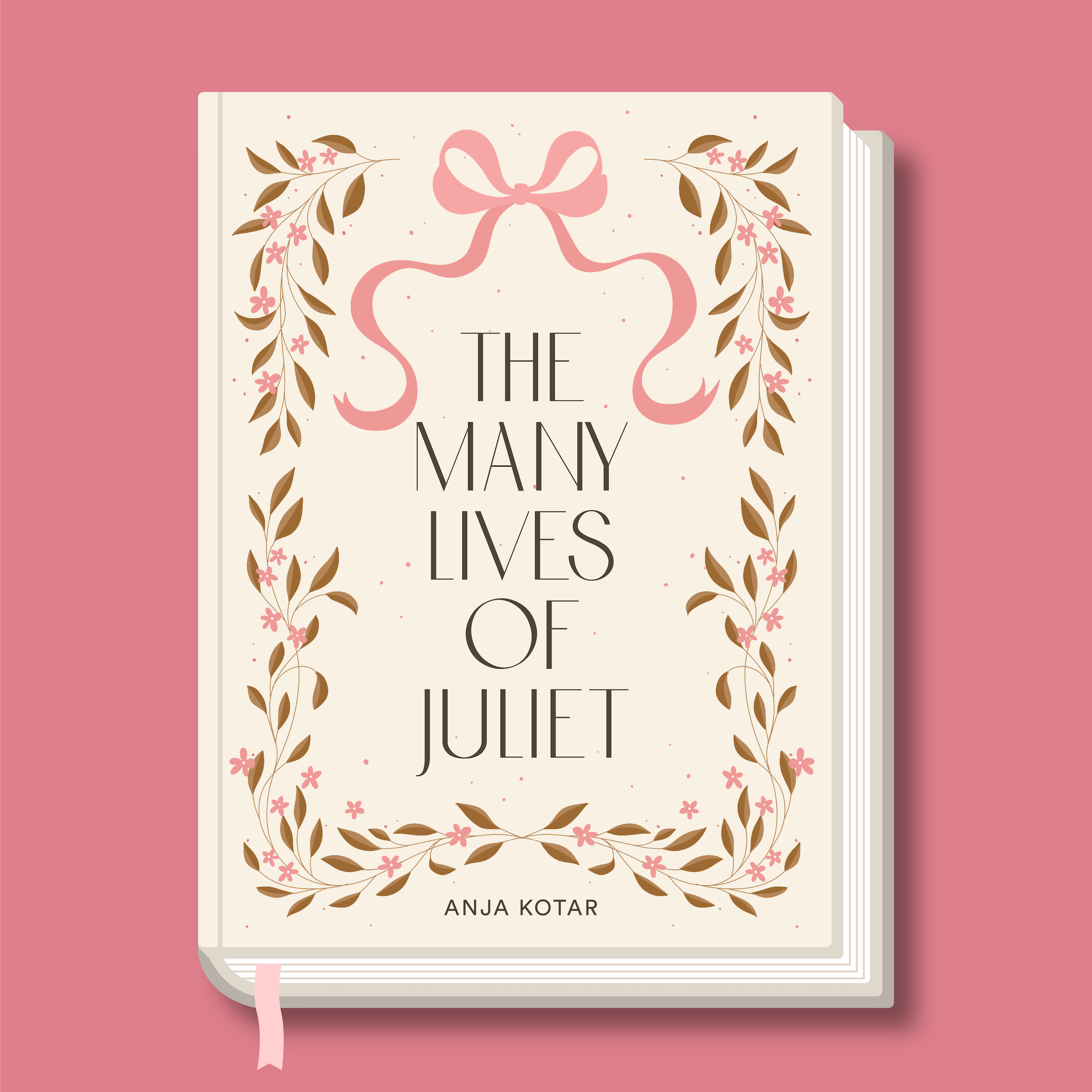 The Many Lives Of Juliet single cover by Anja Kotar.