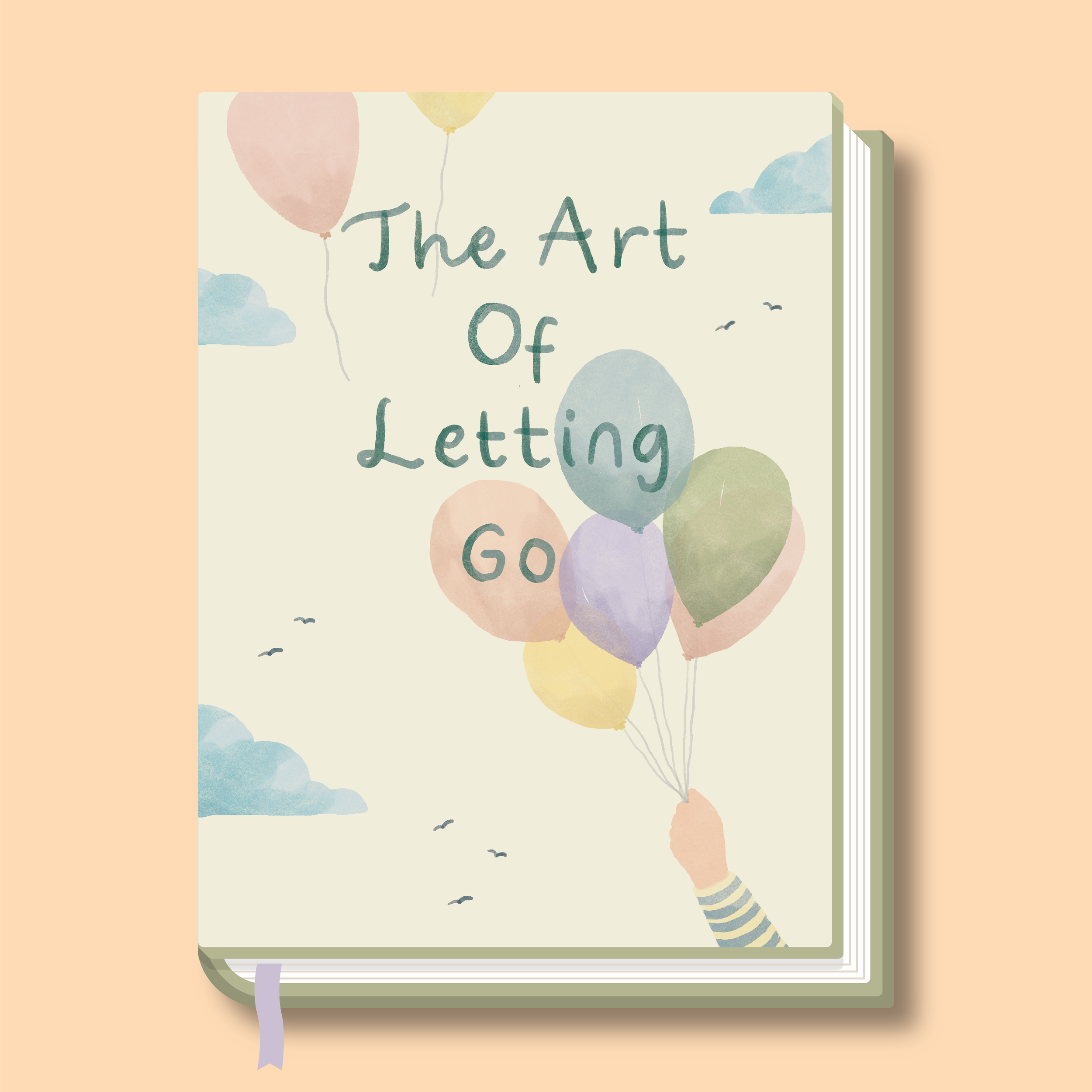 The Art Of Letting Go single cover by Anja Kotar.