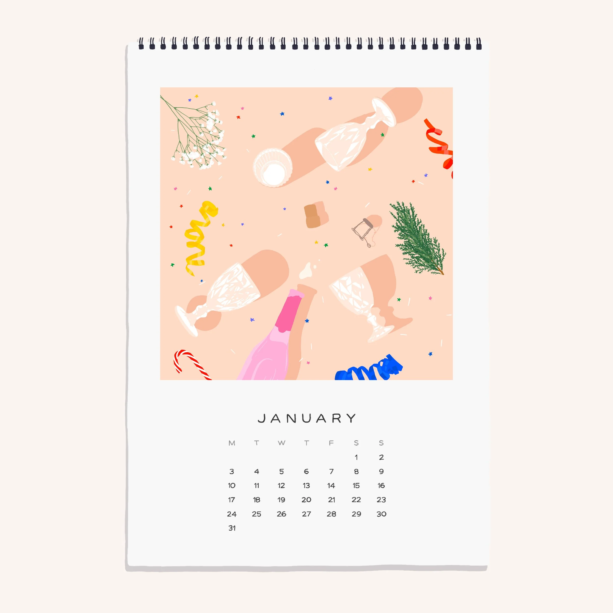 January single cover by Anja Kotar.