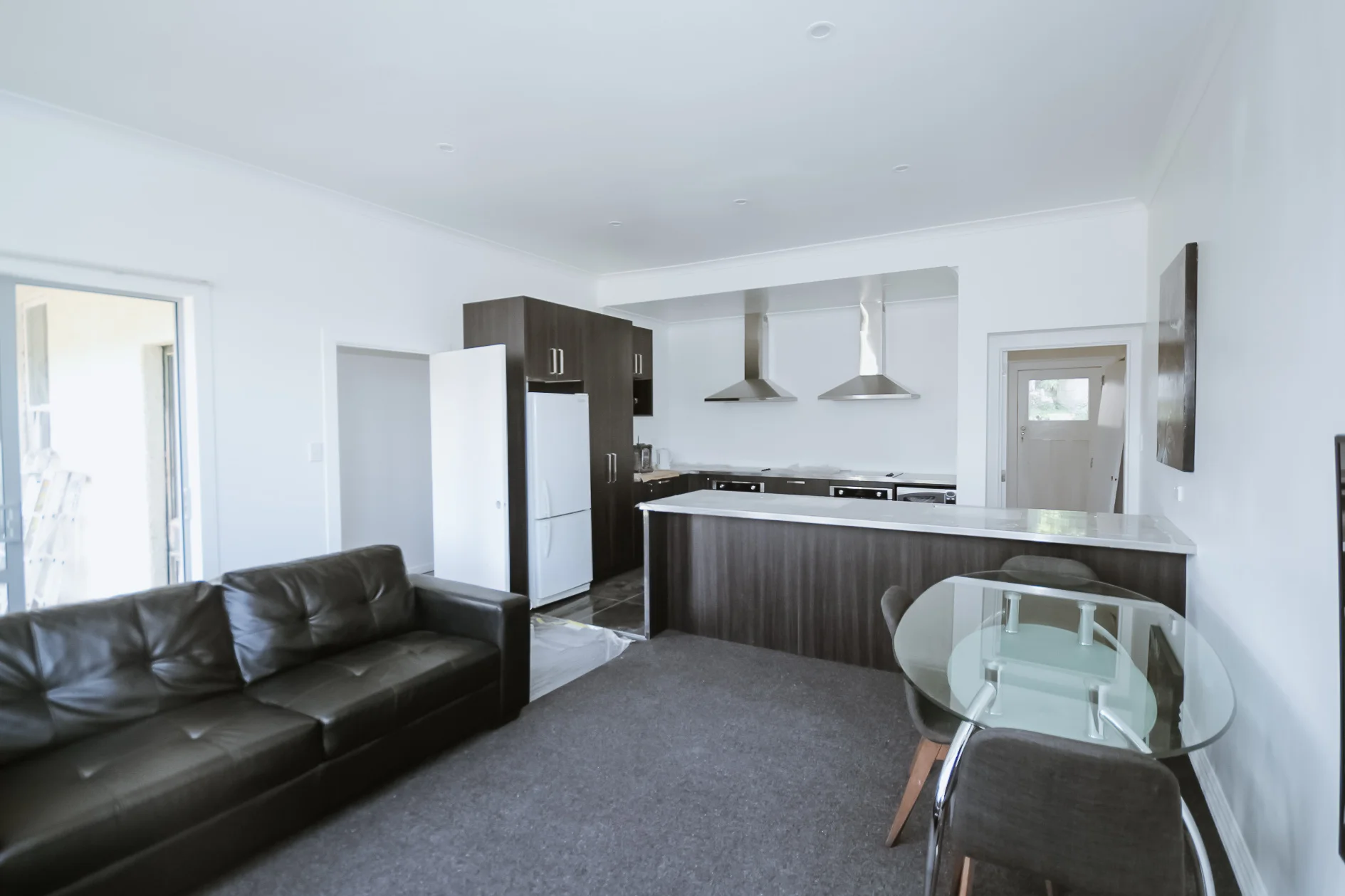 Executive area shared lounge and kitchen