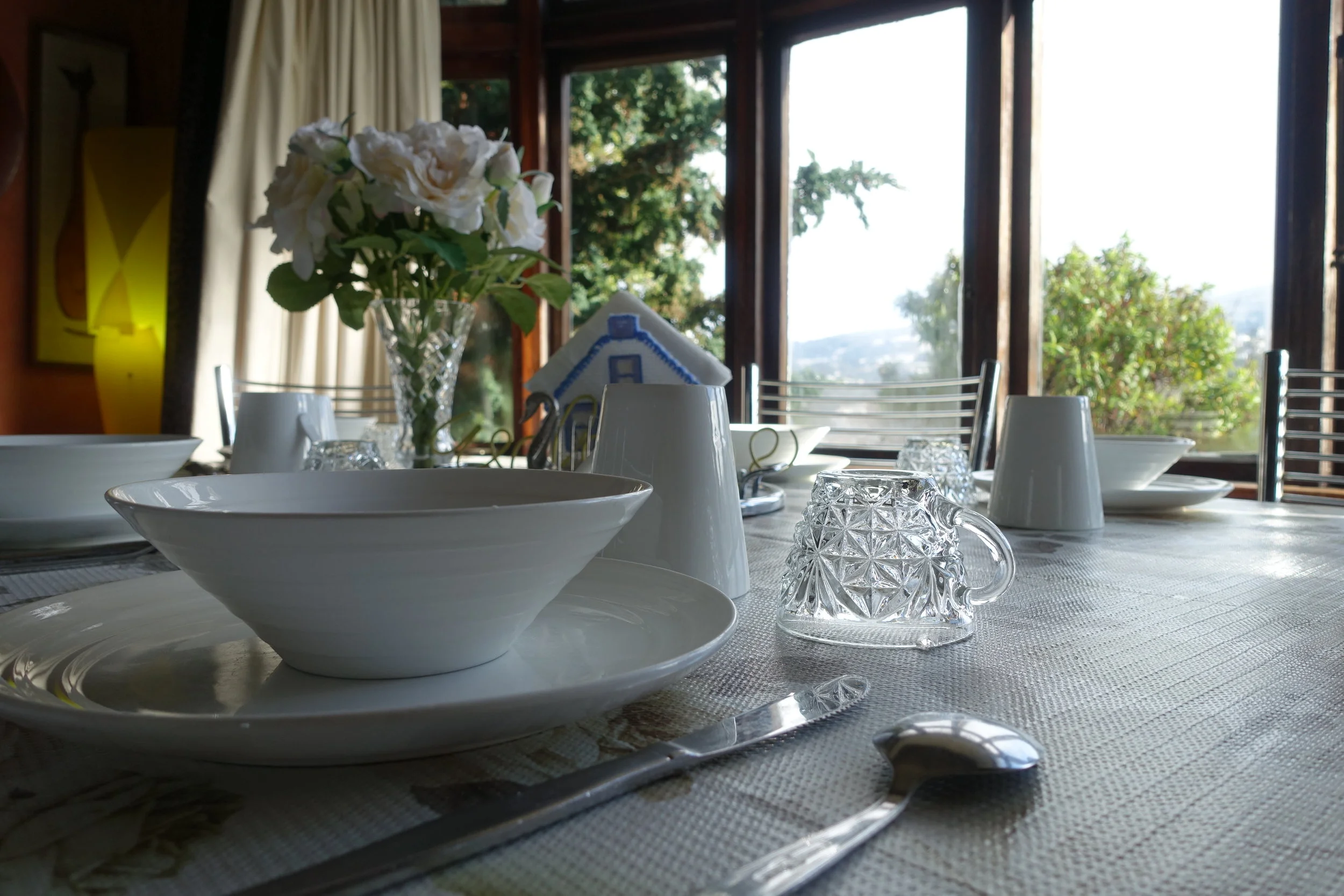 View From the Guest dining area