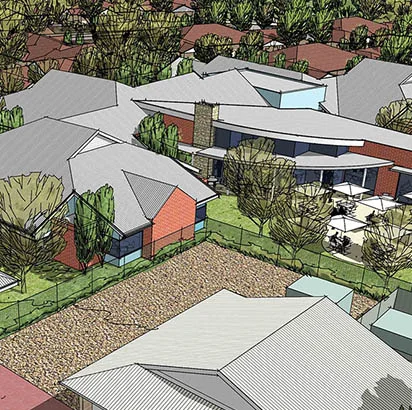 ACACIA LIVING GROUP, MEADOW SPRINGS Residential Aged Care Facility | Meadow Springs, Western Australia A 36 bed extension to the existing facility to be completed November 2019. de Fiddes Design are providing design consultation services from concept to completion including finishes and fit out for the facility with inspiration coming from the beautiful garden views and surrounding environment.