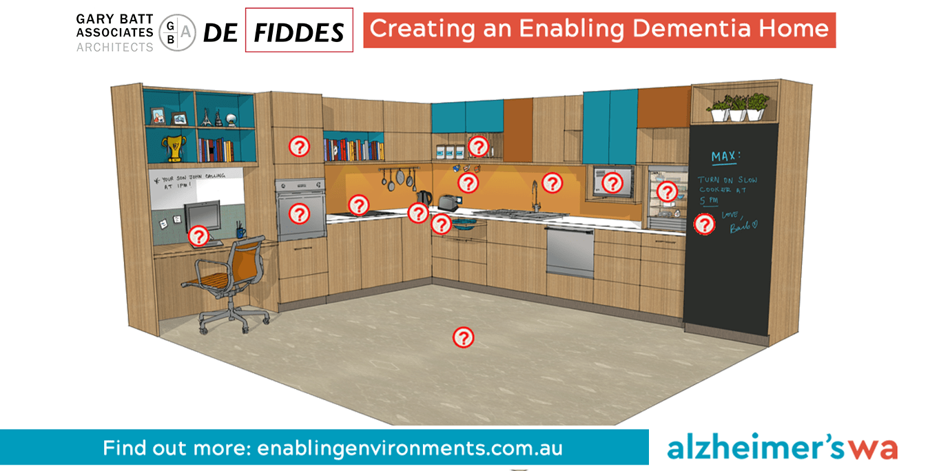 De Fiddes at the International Alzheimers Conference in Perth, where we built the ‘Home for Life’