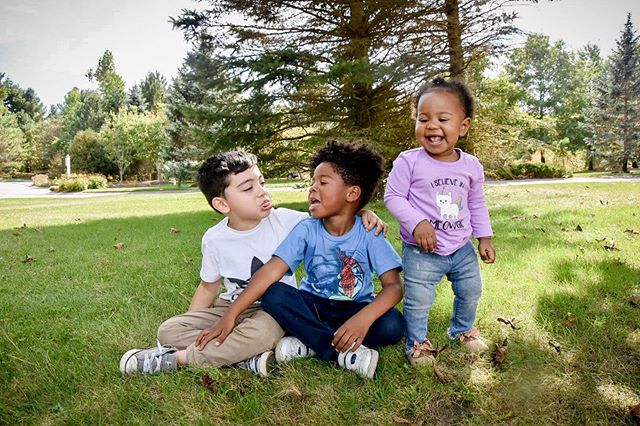 Best friend goalssssss. I love the Fall more than any other season, but I wouldn&rsquo;t mind another jacket free sunny weekend!!
.
.
.
.
.
.
.
.
.
.
#motherhood #letthembelittle #candidchildhood #bestfriendskid #schoolfriendsforever #ittakesavillage