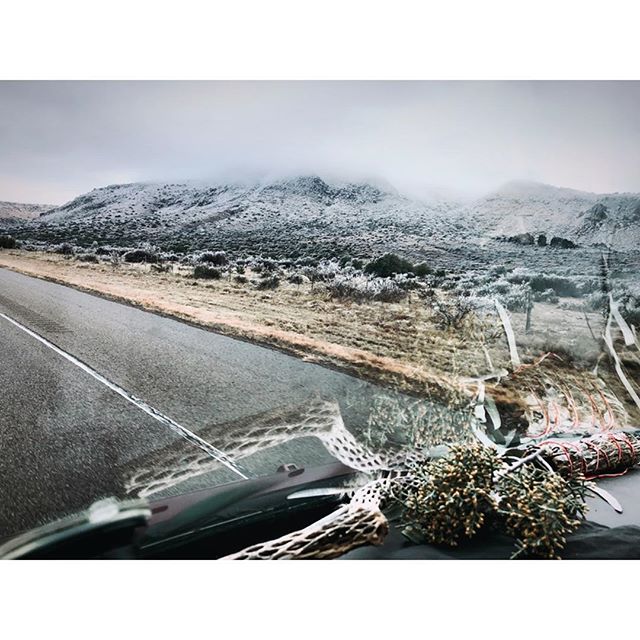 “...there are blessings in the desert. You can be pulled into limitlessness, which we all yearn for, or you can do the beauty of minutiae, the scrimshaw of tiny and precise. The sky is your ocean, and the crystal silence will uplift you like great gospel music, or Neil Young.” —Anne Lamott. In the desert after a snow, in-between Marfa and Alpine, Texas.