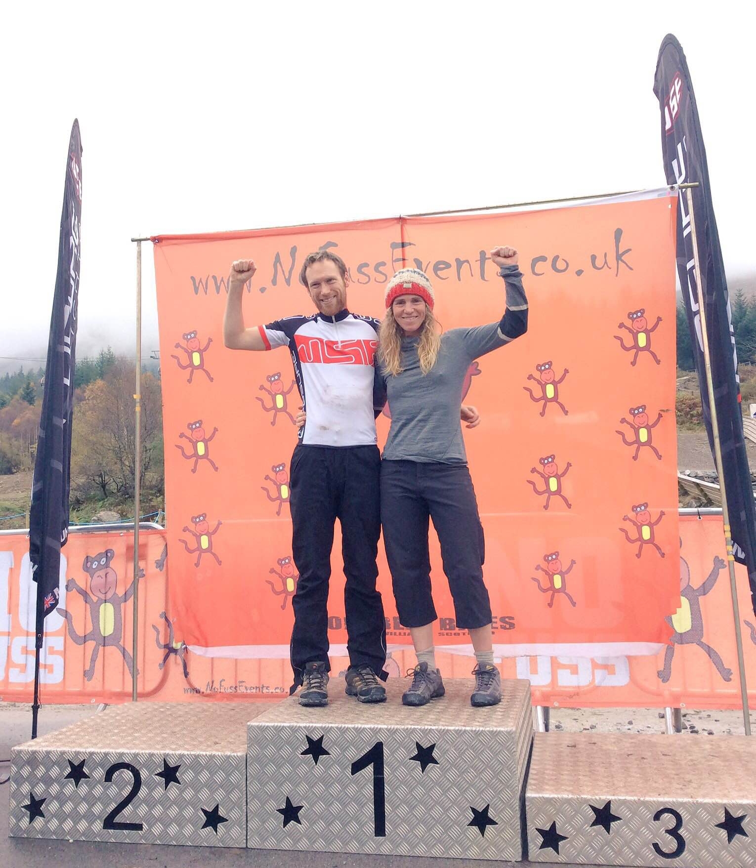 Matthew Jones and Lee Craigie 24-Hour MTB Champions