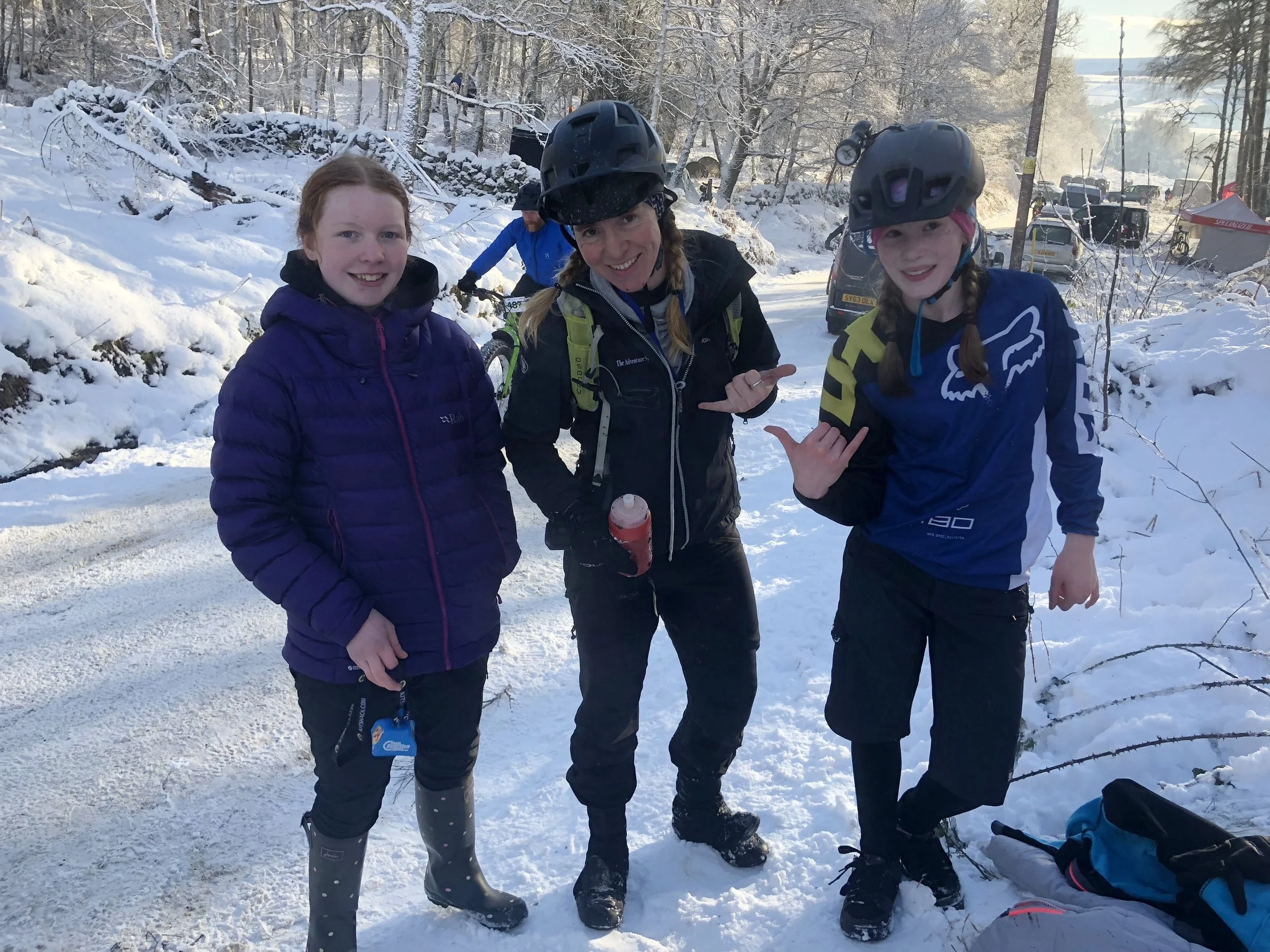 Rowan, Lee and Bethany being rad