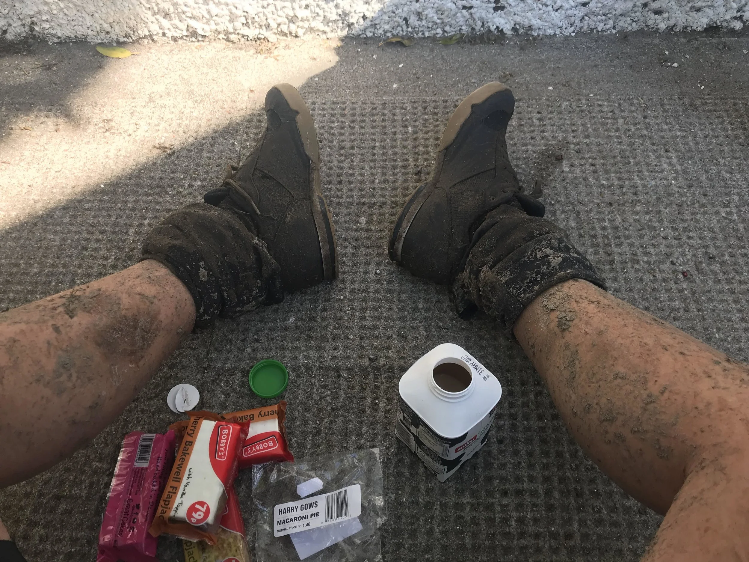 Garage forecourt smashfest. We've all been there. 