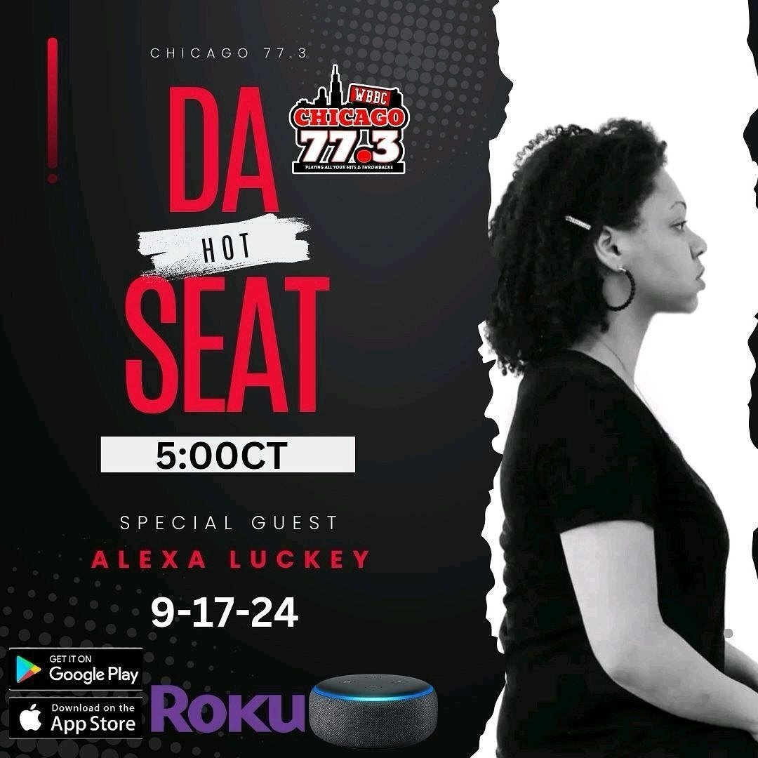 We&rsquo;re Taking The Airwaves Back! 
Chicago And Surrounding Areas, Tune In This Evening!! My Single, ALL AROUND, Is Headed Your Way! ✌🏽❤️