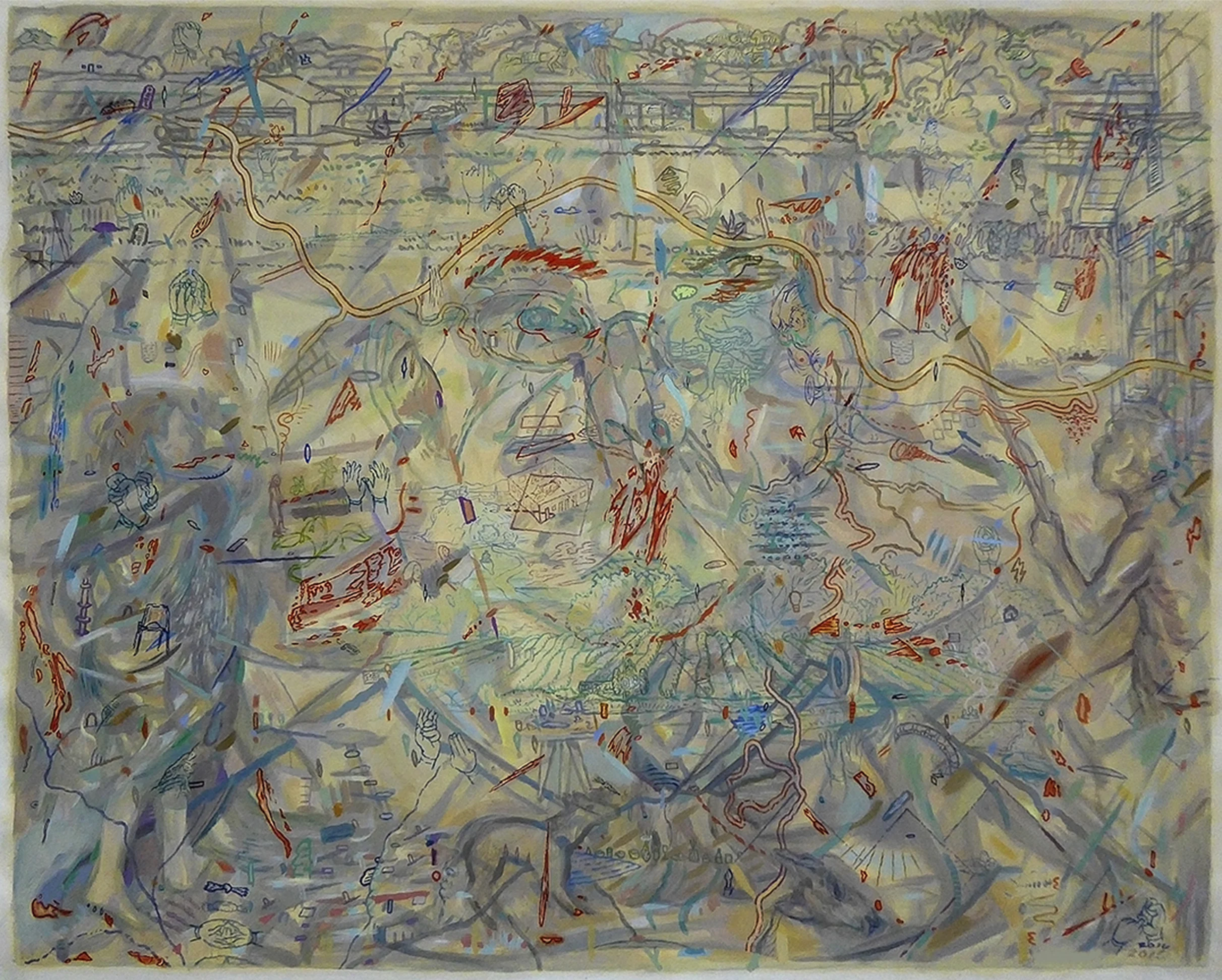 Reexcavation 11 (Seeing Ariadne)