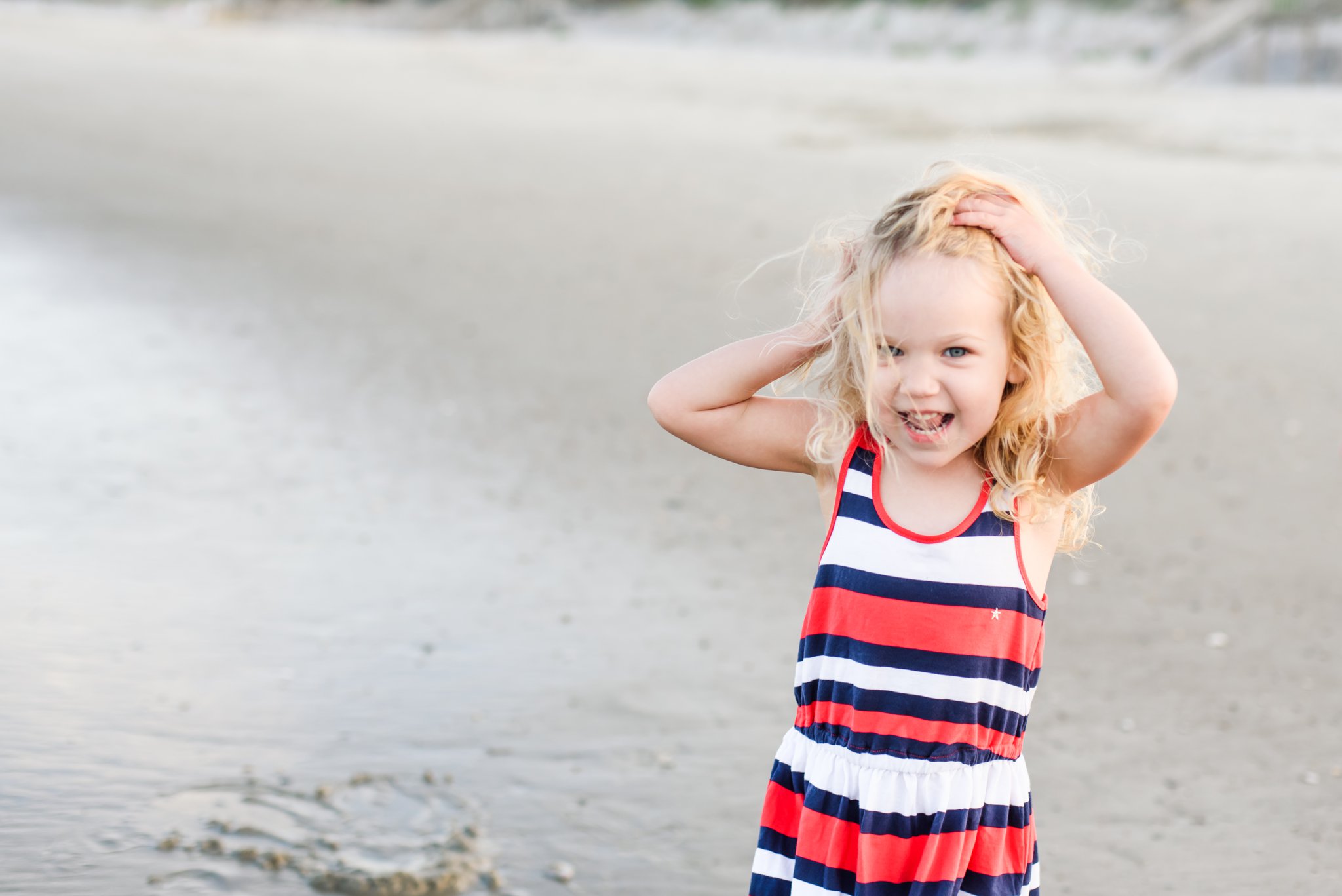 Aria was a total beach baby! She lovedddd it!!!
