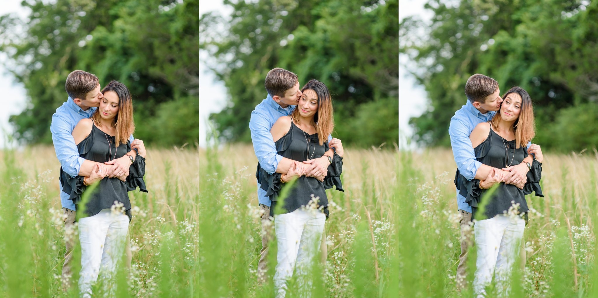 These photos are a sequence of when Chance was supposed to tell Whitney something sweet about why she will make a good mom...and he had jokes ha ha! Love these!!!