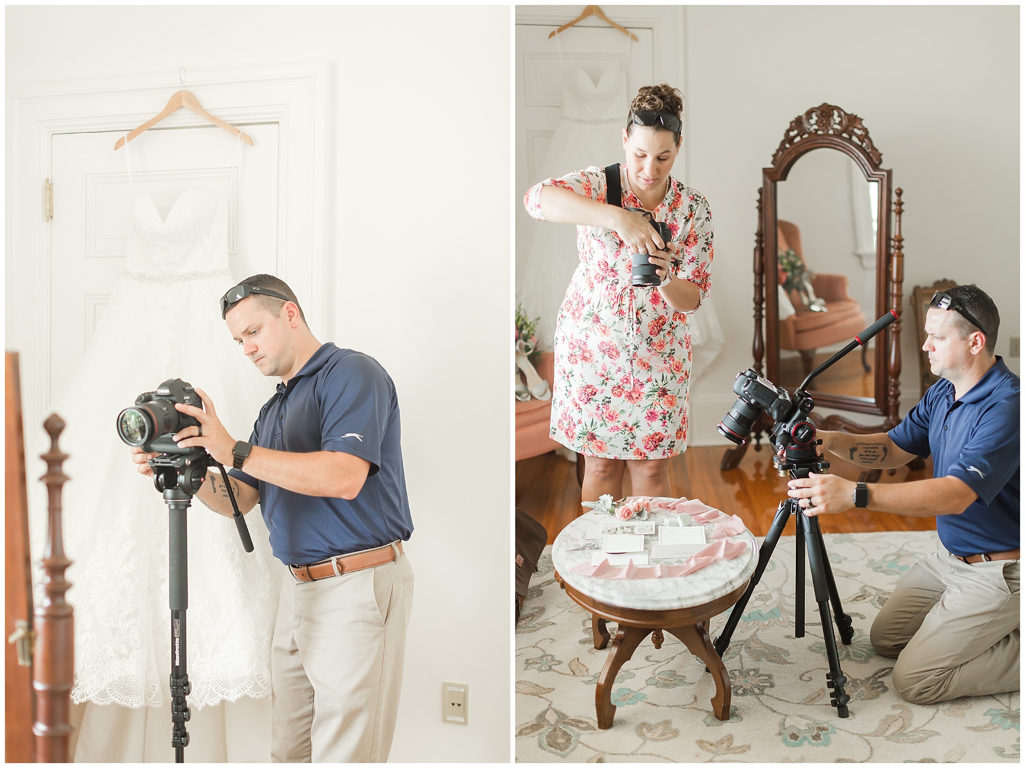 Getting photo and video for Anna and Steve’s beautiful day!
