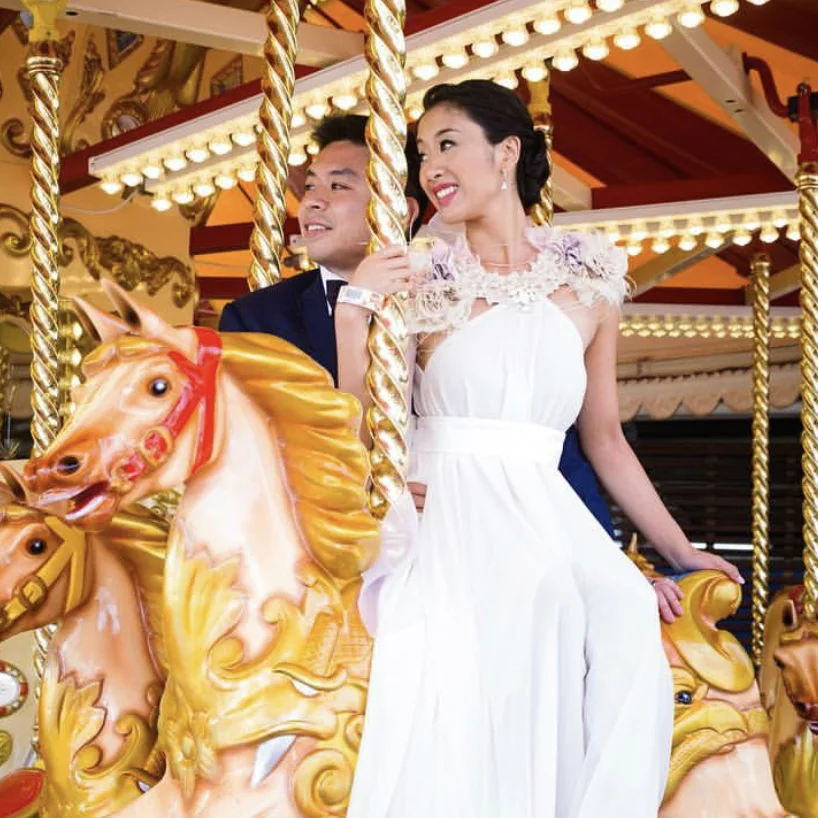 Lily and husband