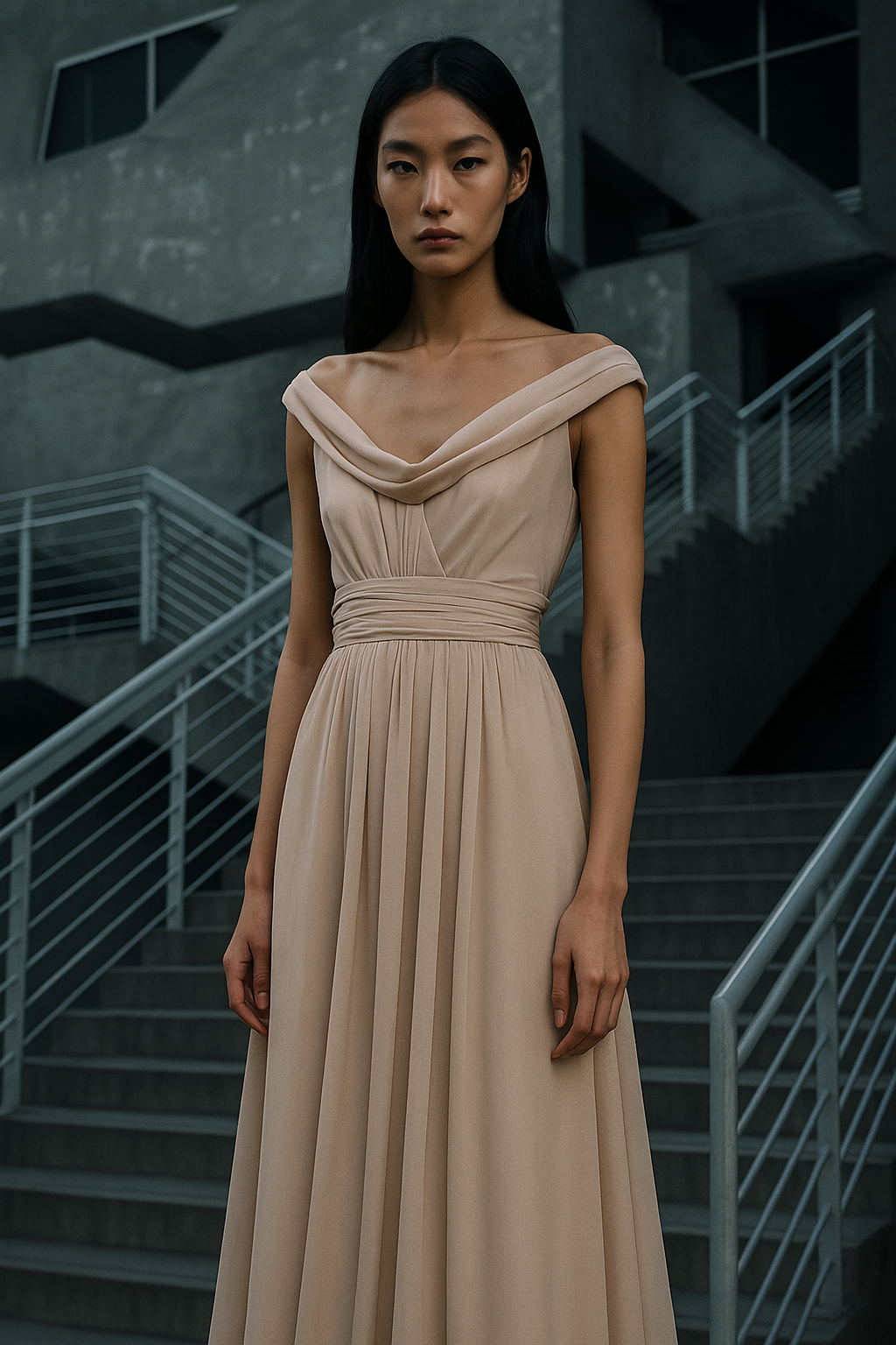 Scarf Gown