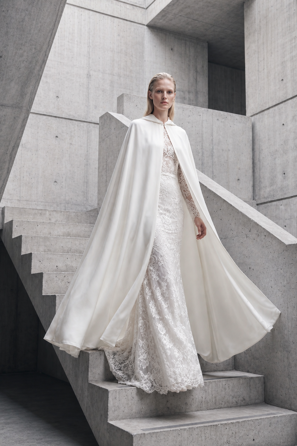 bridal cape