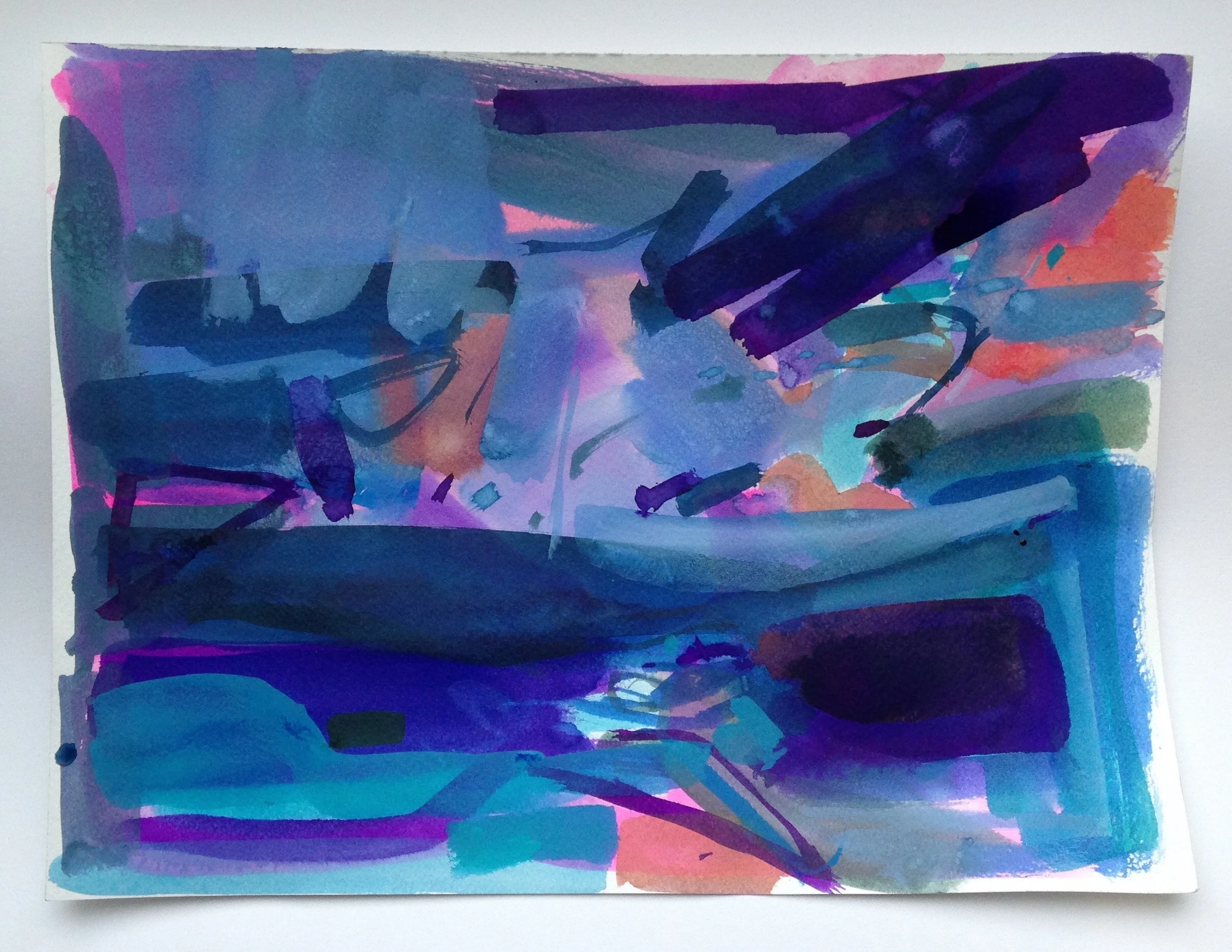 Night sail drawing I
