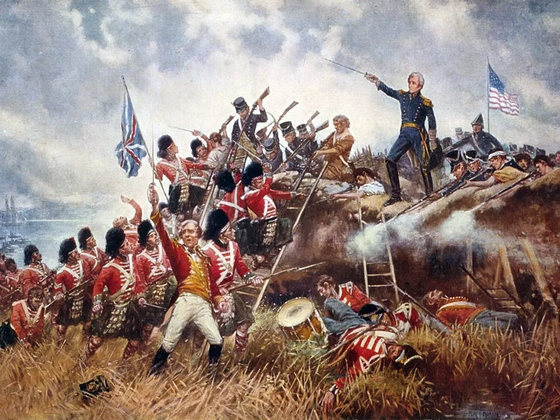 In 1803 Napoleon's French troops fought allied nations Austria, Russia, and England. France won Italy and Spain, but when invading Russia, the winter set in and most of the men died. In the War of 1812, provoked by British attacks, the US defended their nation again. British troops burned the capital but then signed a peace treaty. Napoleon returned from exile to fight England at Waterloo.