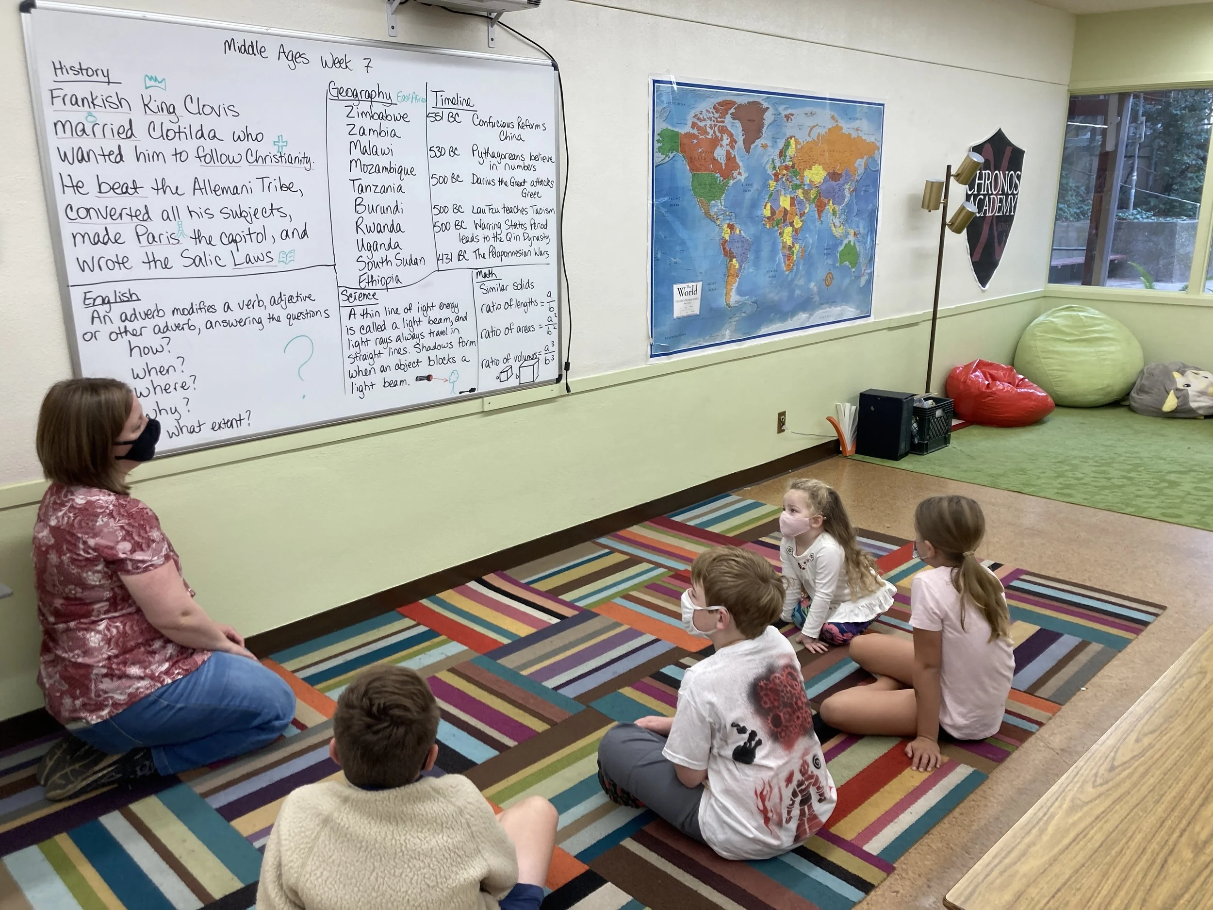 Sample Class for TK-8th Grade
