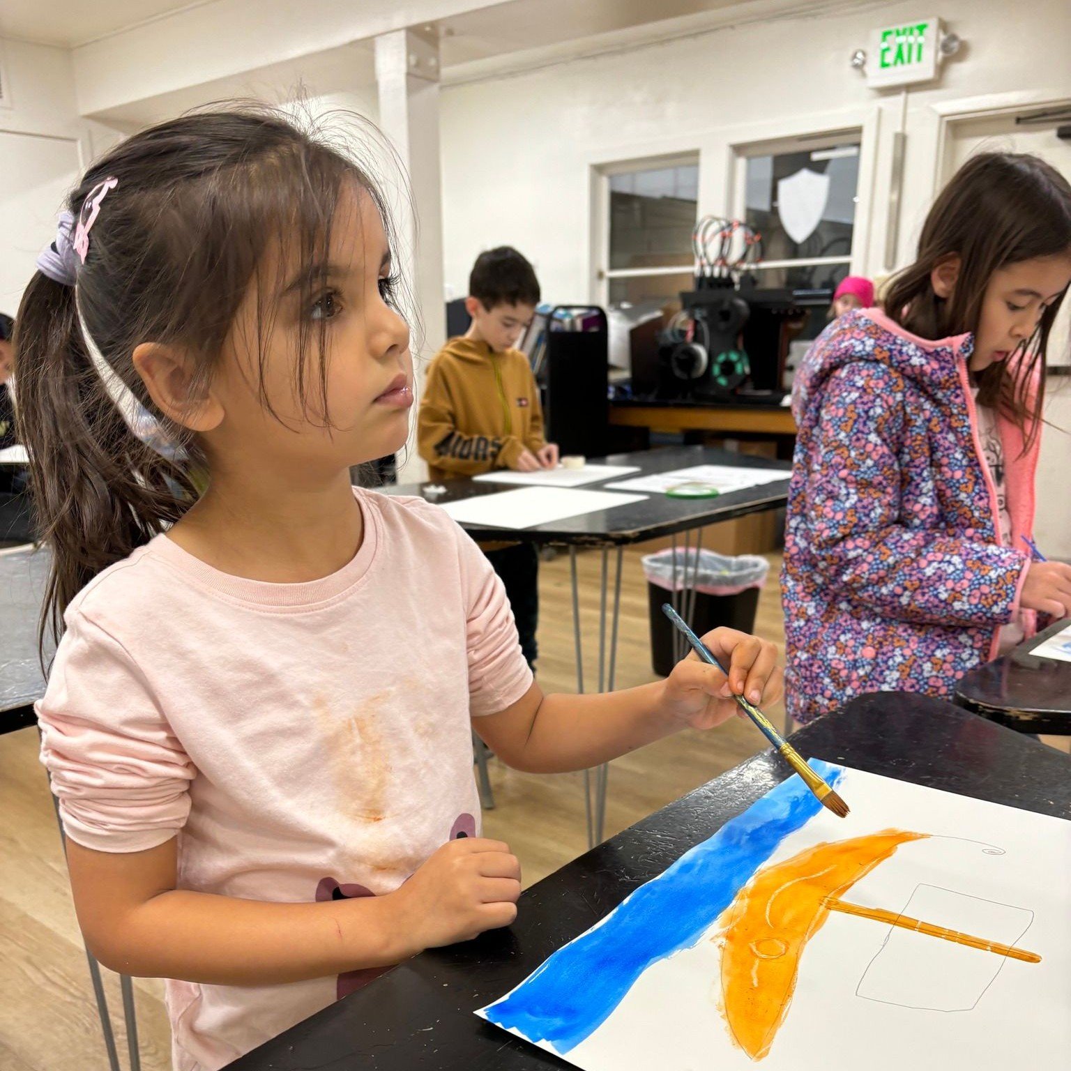 Today, our students created batik watercolors of Phoenician ships. Clear wax resists the watercolor to reveal lines and shapes that enhance the paintings. 

🎨⛵️🌊

#acceleratedlearning #giftedandtalented #chronosacademy #larkspur #cortemadera #maker