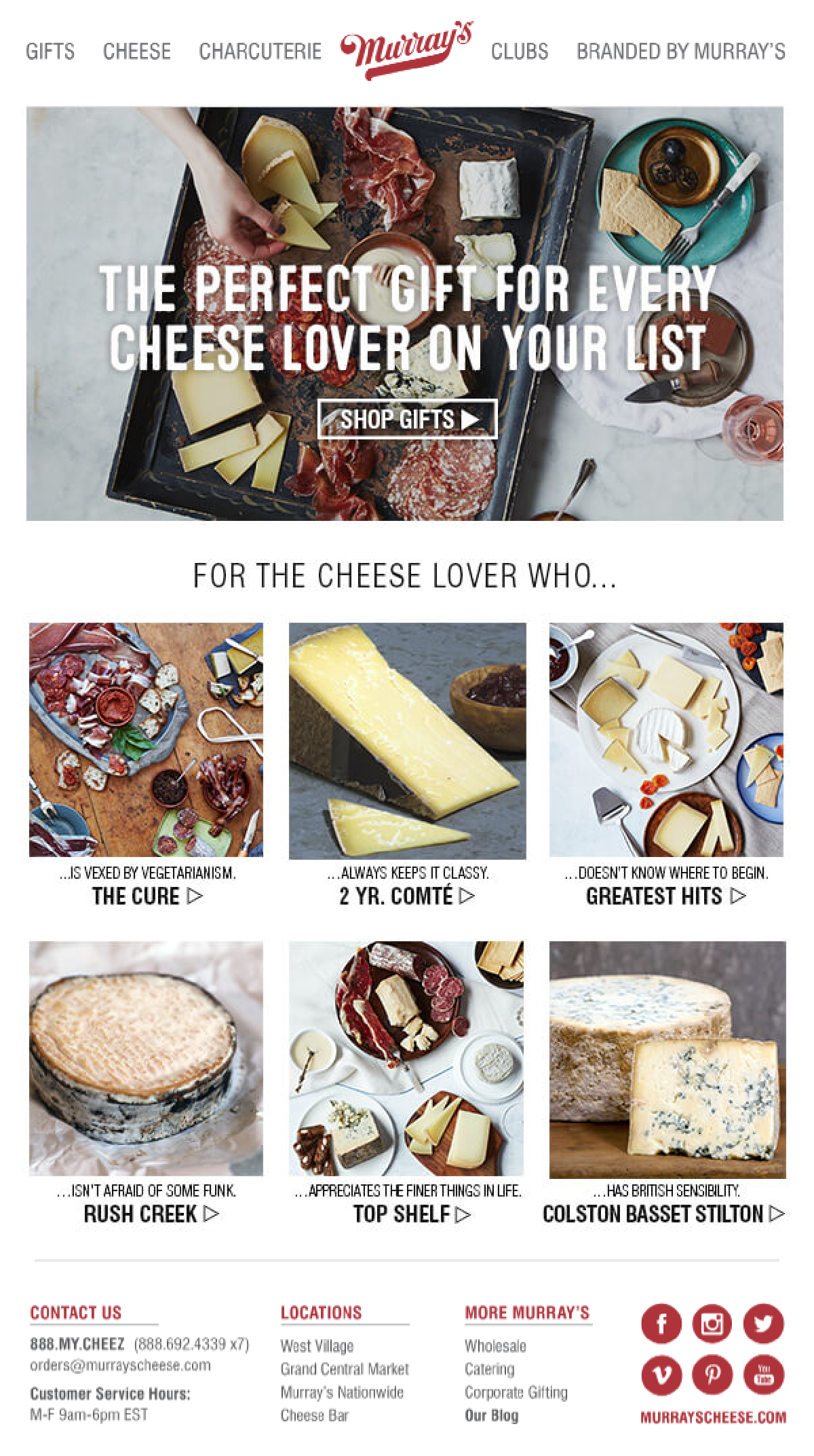 Holiday Gifting Email