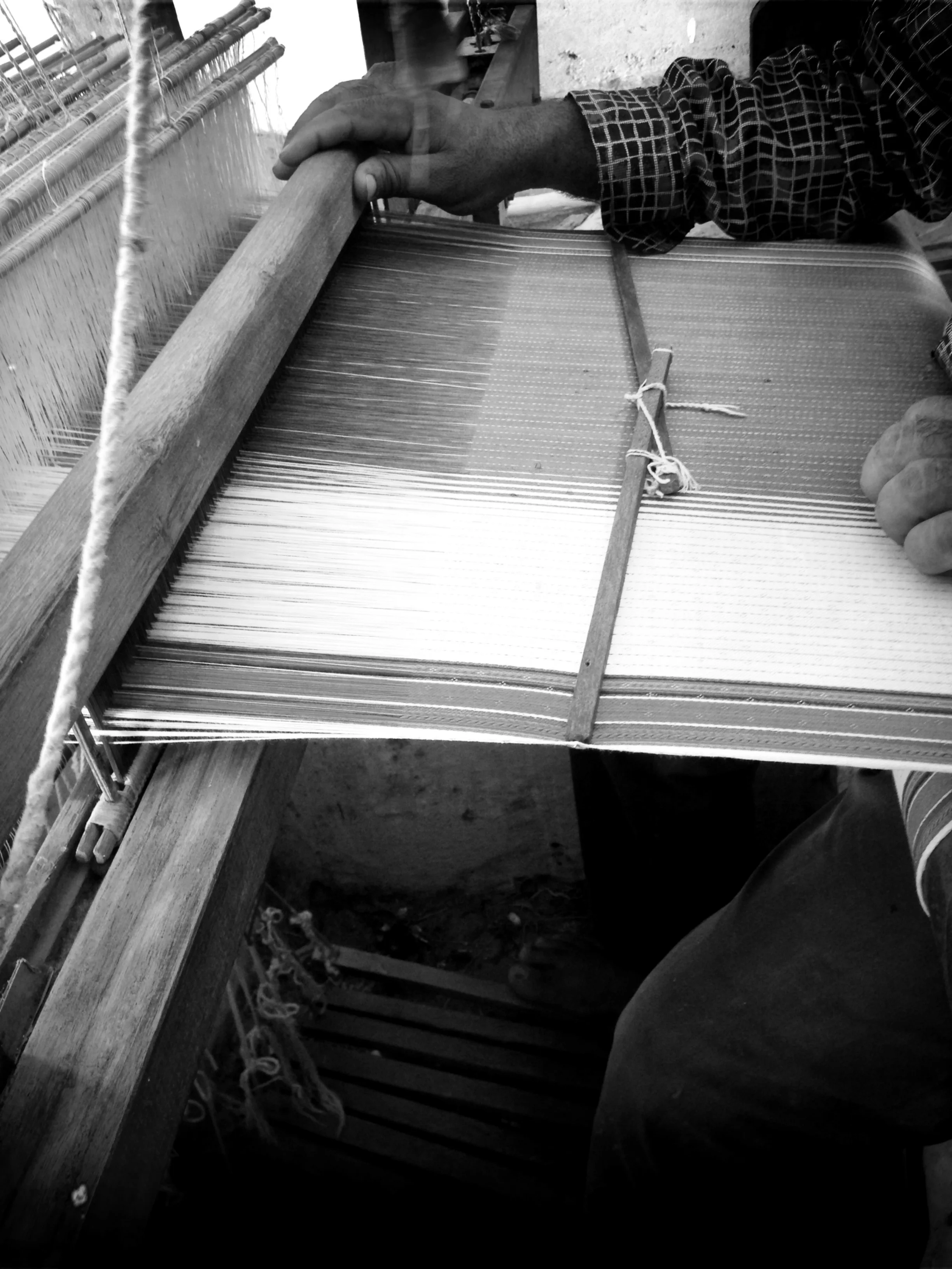 MASHRU WEAVING, BHUJODI