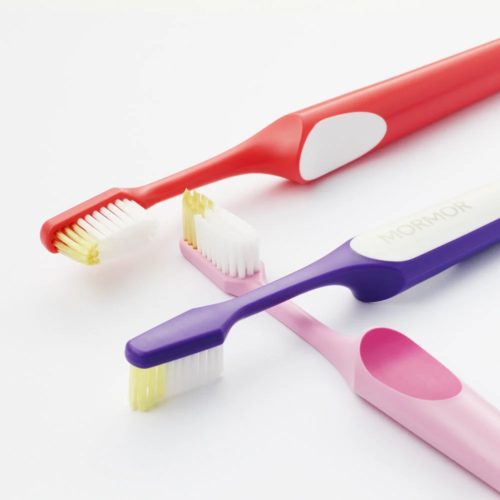 3 stk. navnetandbørster m. aktiv tip 10+ år (pige)