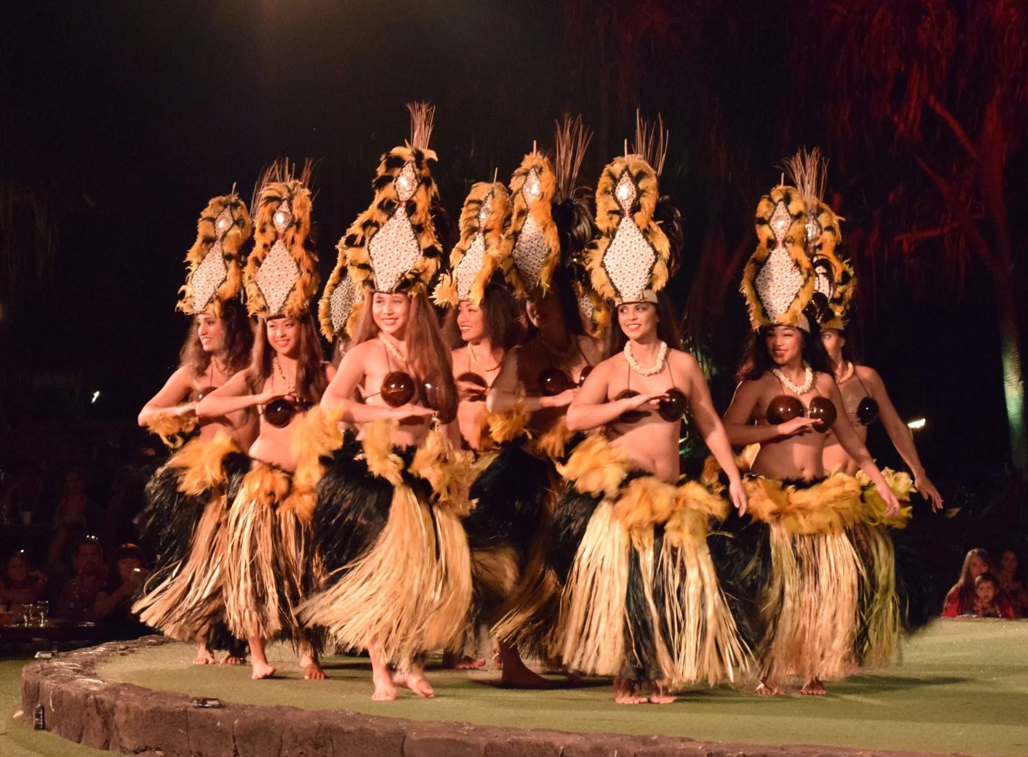 Performers at the Old Lahaina Luau.
