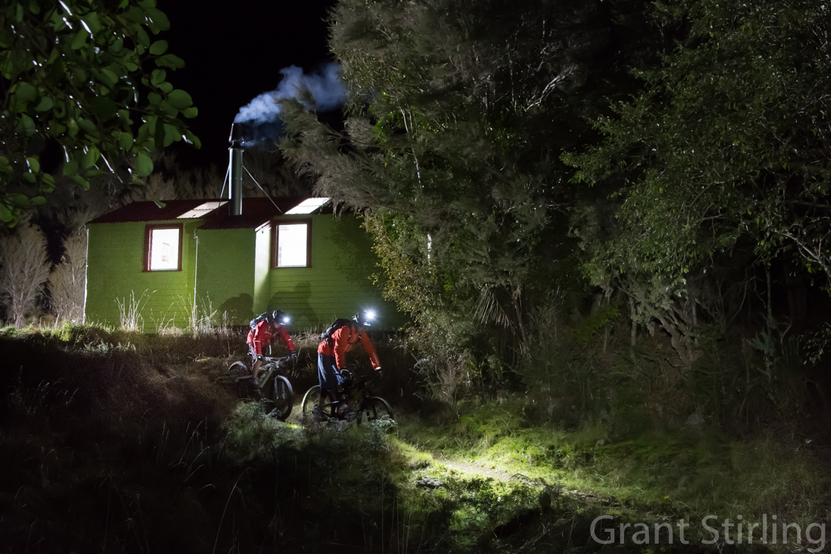 Grant Stirling did an amazing job on these night shots of the Browning Hut. Thanks to www.nightlightning.co.nz for lighting our way. 