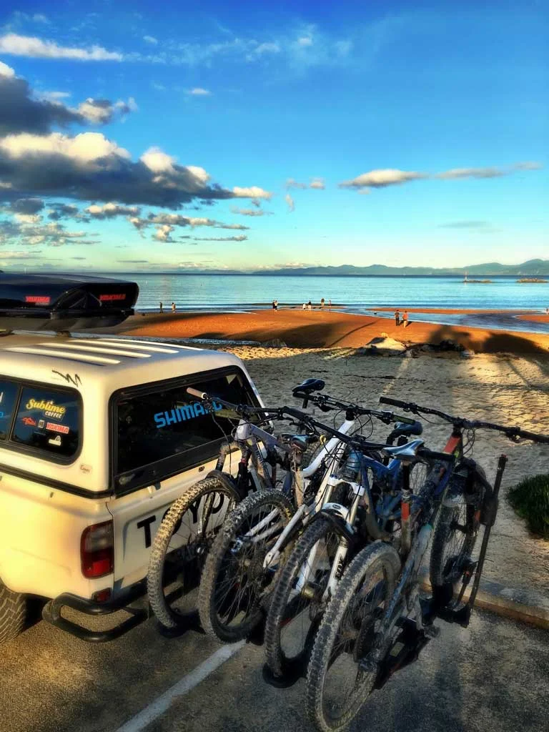 Supreme evening at Kaiteriteri beech