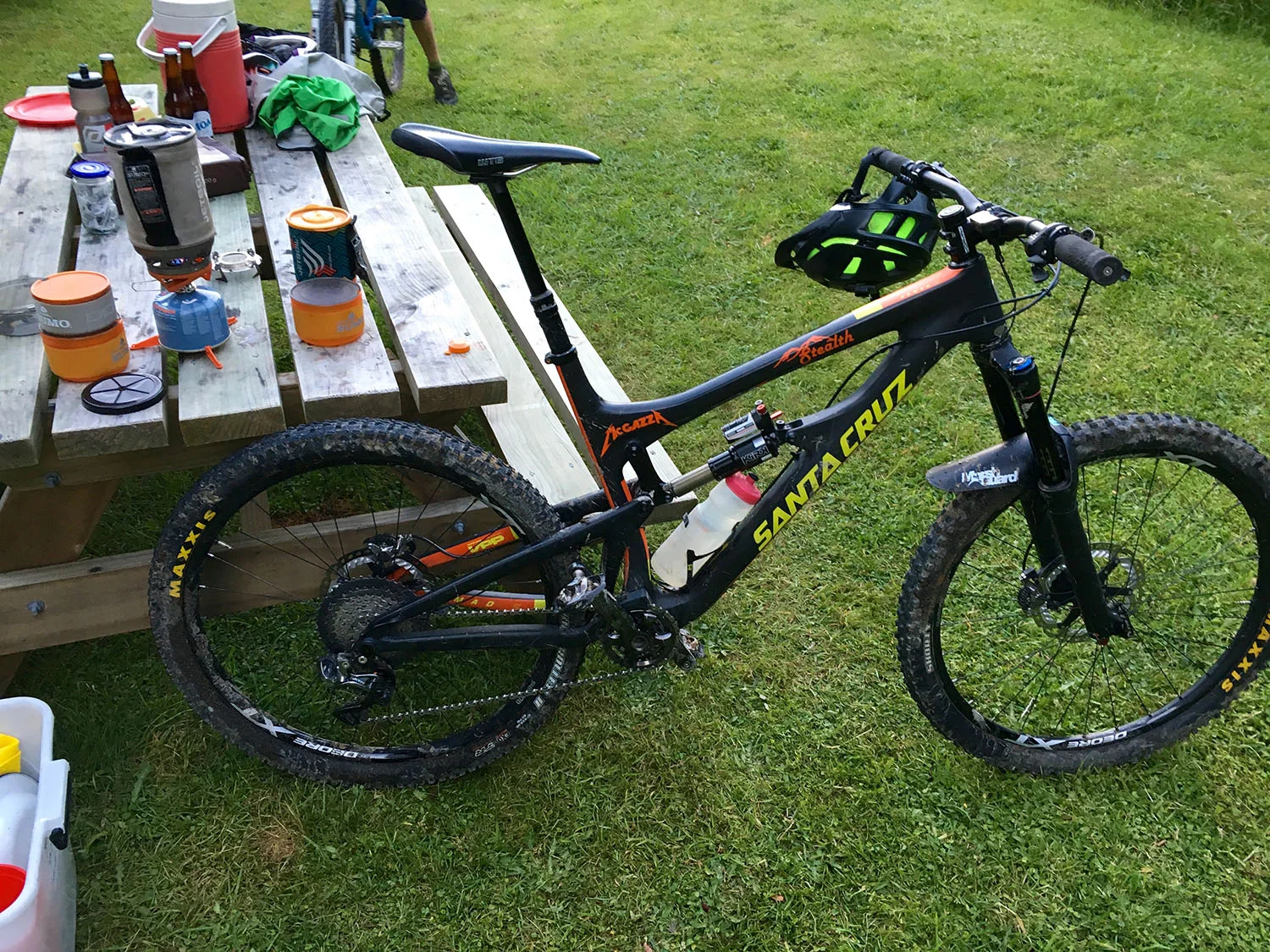 Stealth looking Nomad prepped and ready for the root fest. 
