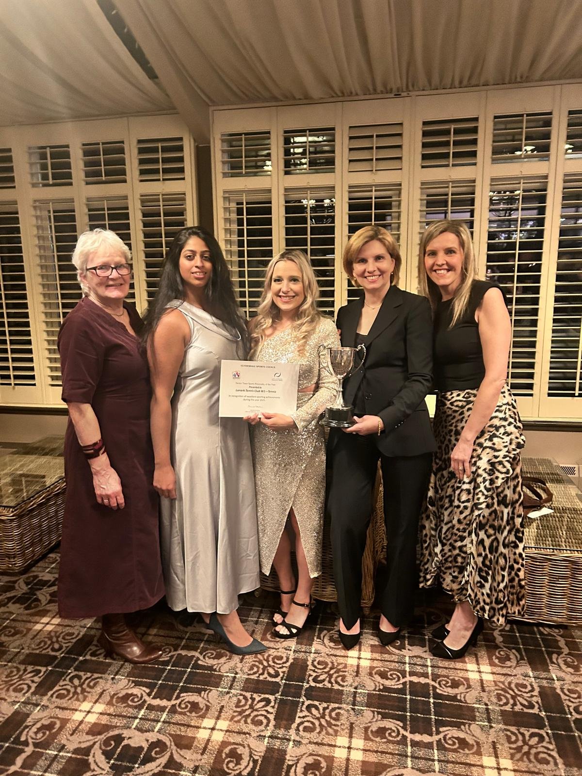 Ladies First Team Recognised at Sports Performers Awards