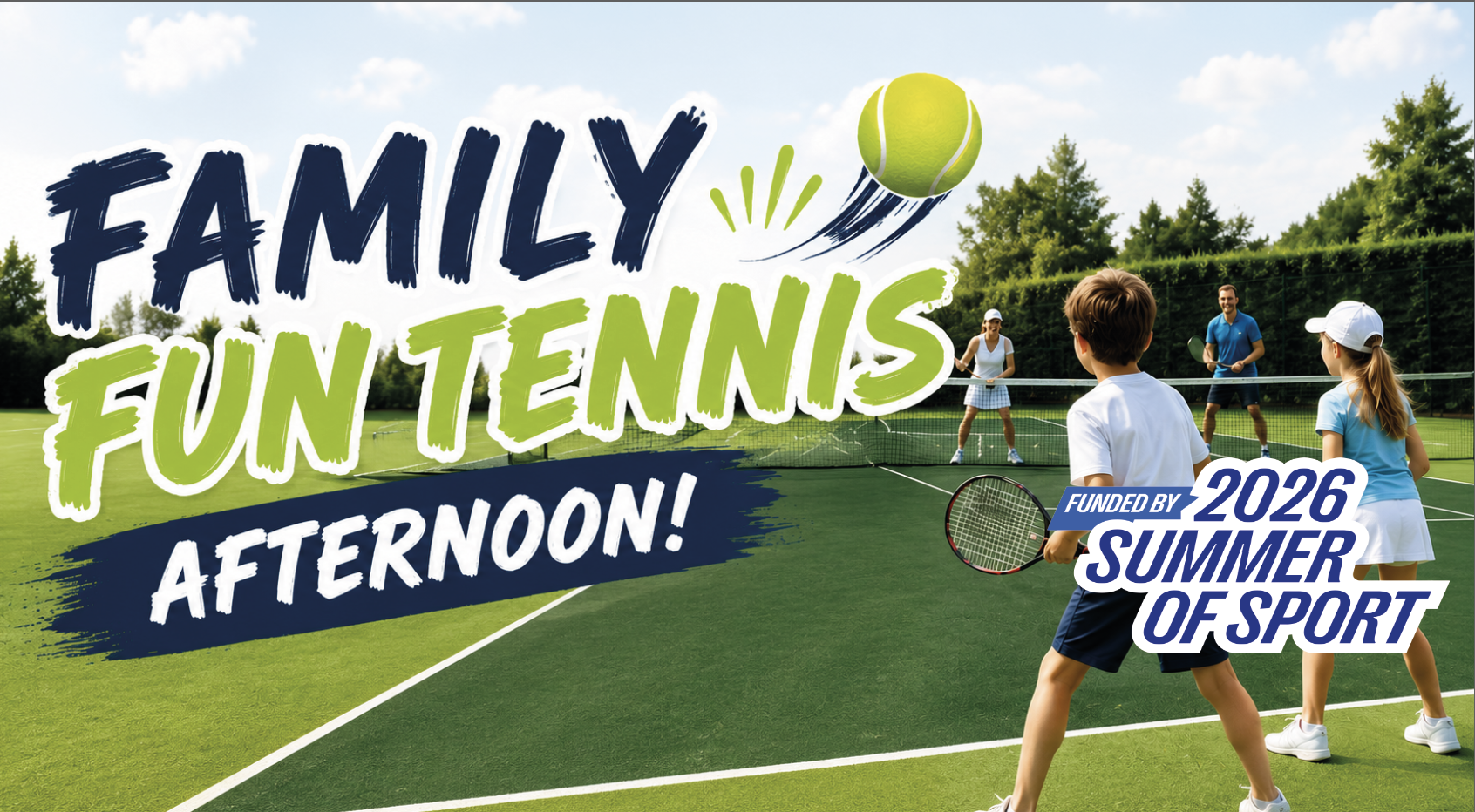 Free Family fun Tennis event