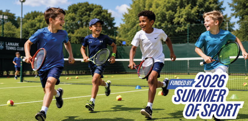 FREE 2026 SUMMER OF SPORT - BOYS GROUP TENNIS TASTER SESSION