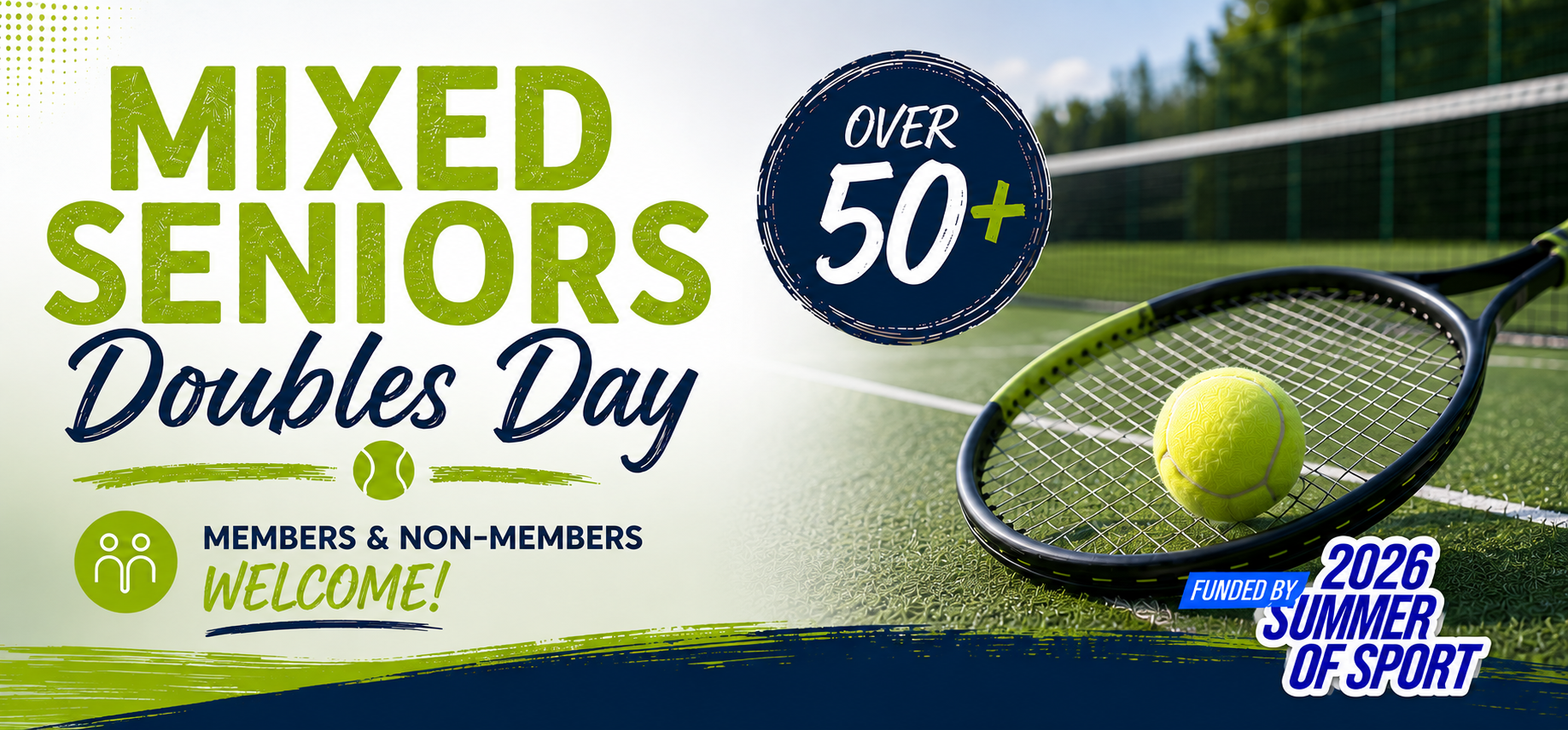 Mixed Seniors Doubles Day