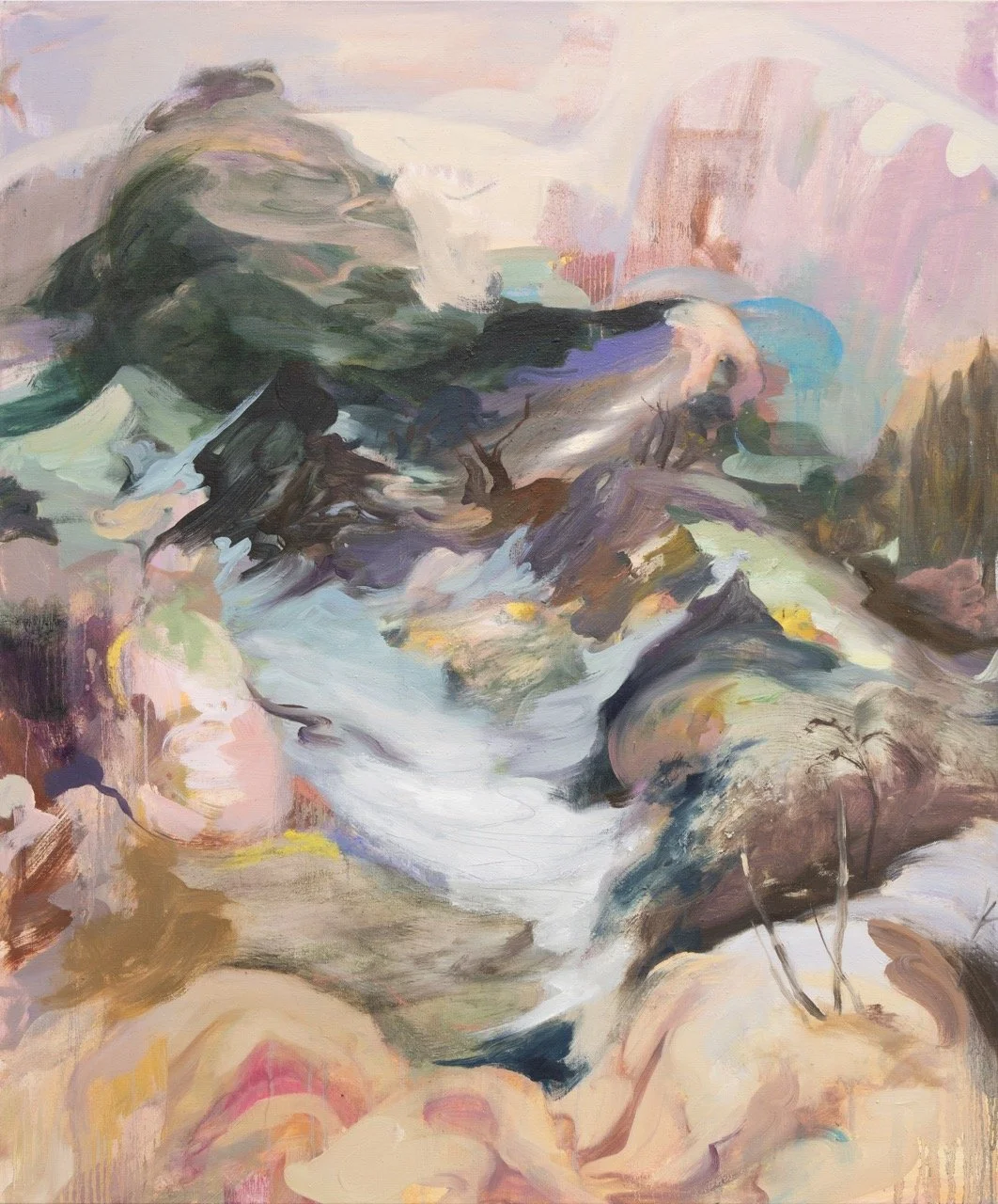 Au début du printemps-Early Spring-早春 100x120cm 2026 Large.jpeg