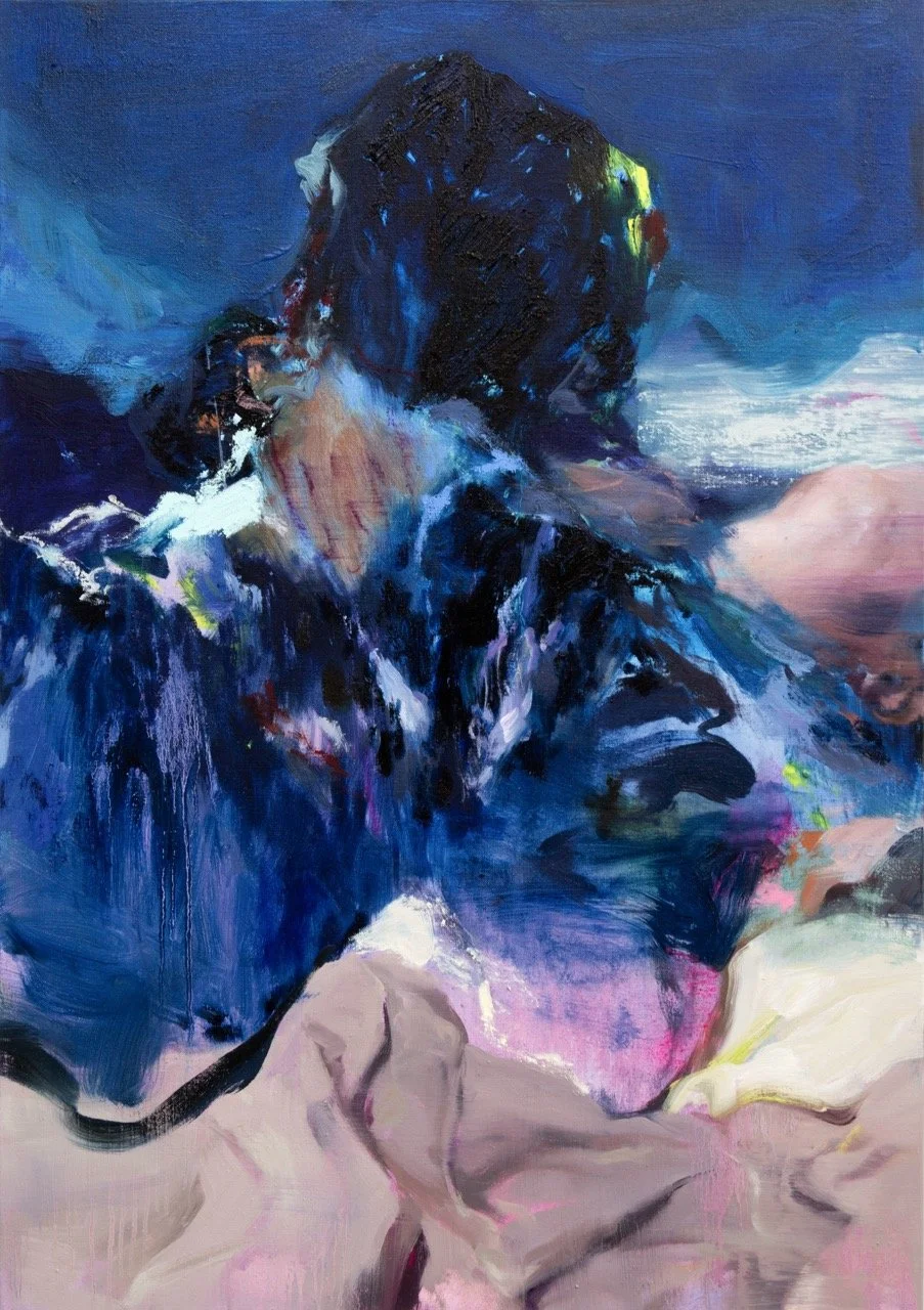 Aube et crépuscule-Dawn and Dusk-朝與暮100x70cm .jpeg