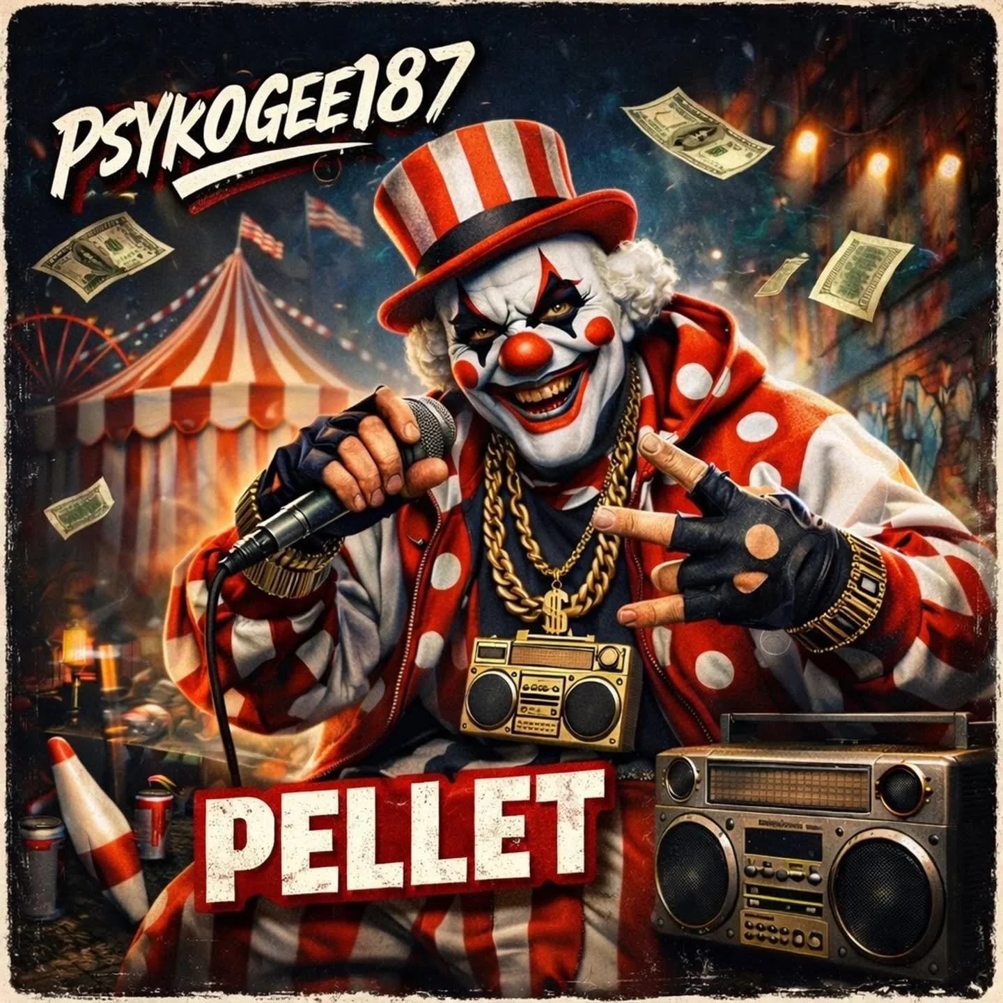 24.4.26. Psykogee187:n uusi kappale Pellet kertoo siit&auml; kun sirkus tulee kaupunkiin ja pellet valtaa spotit. T&auml;m&auml; jos jokin laittaa tanssijalkasi vipattamaan ja nauruhermosi kikattamaan. @psykogee187@prossibeats

#m&ouml;rssirecords